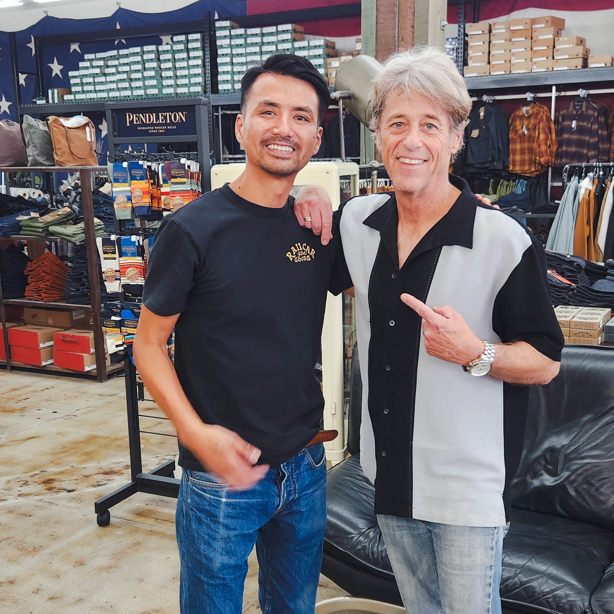 Photo of Steven Dang and RAD Bill Allen