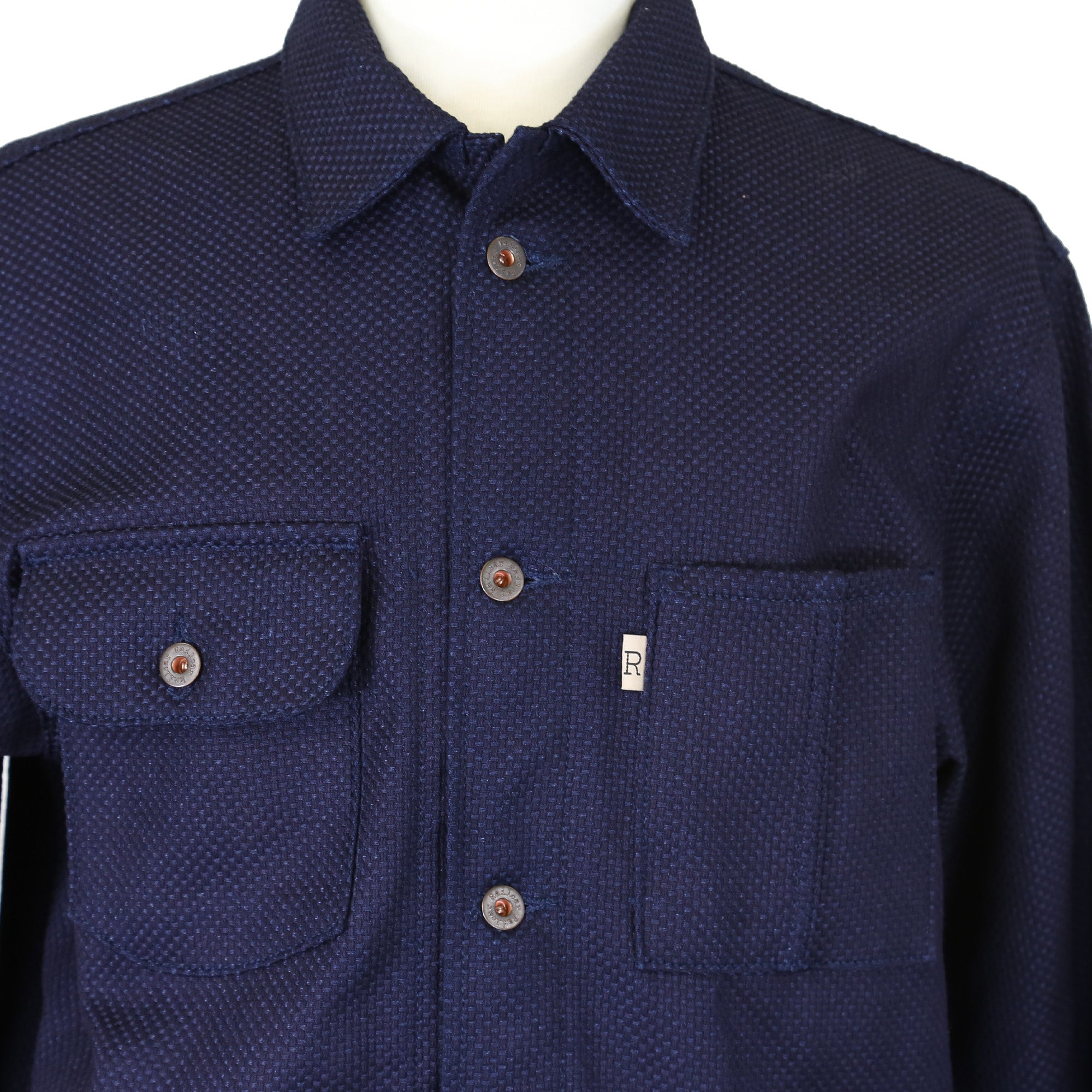 Chore Coat Sashiko Indigo