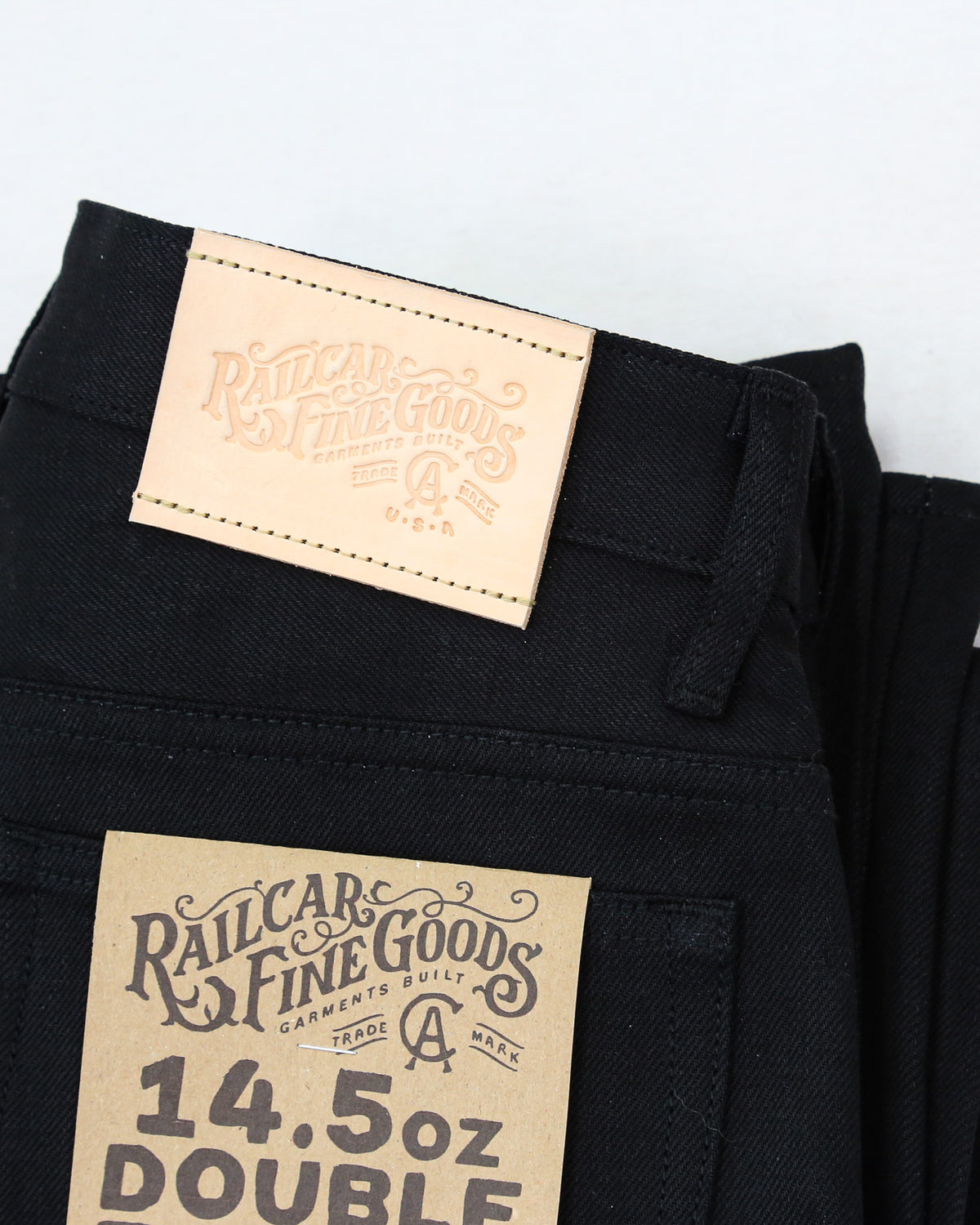 X133 Double Black Raw Denim