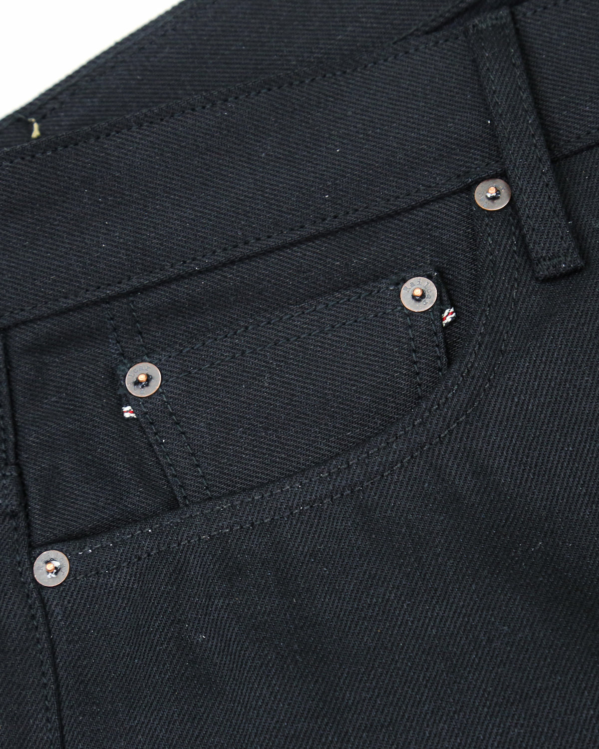X133 Double Black Raw Denim