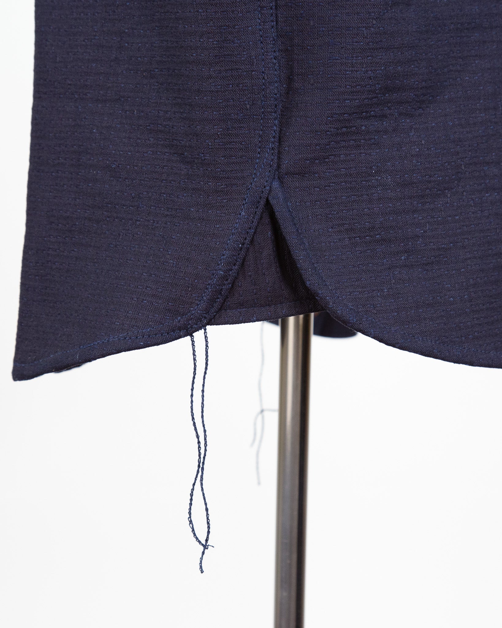 Gusset Detail of Unshin Sashiko Eliminator Shirt