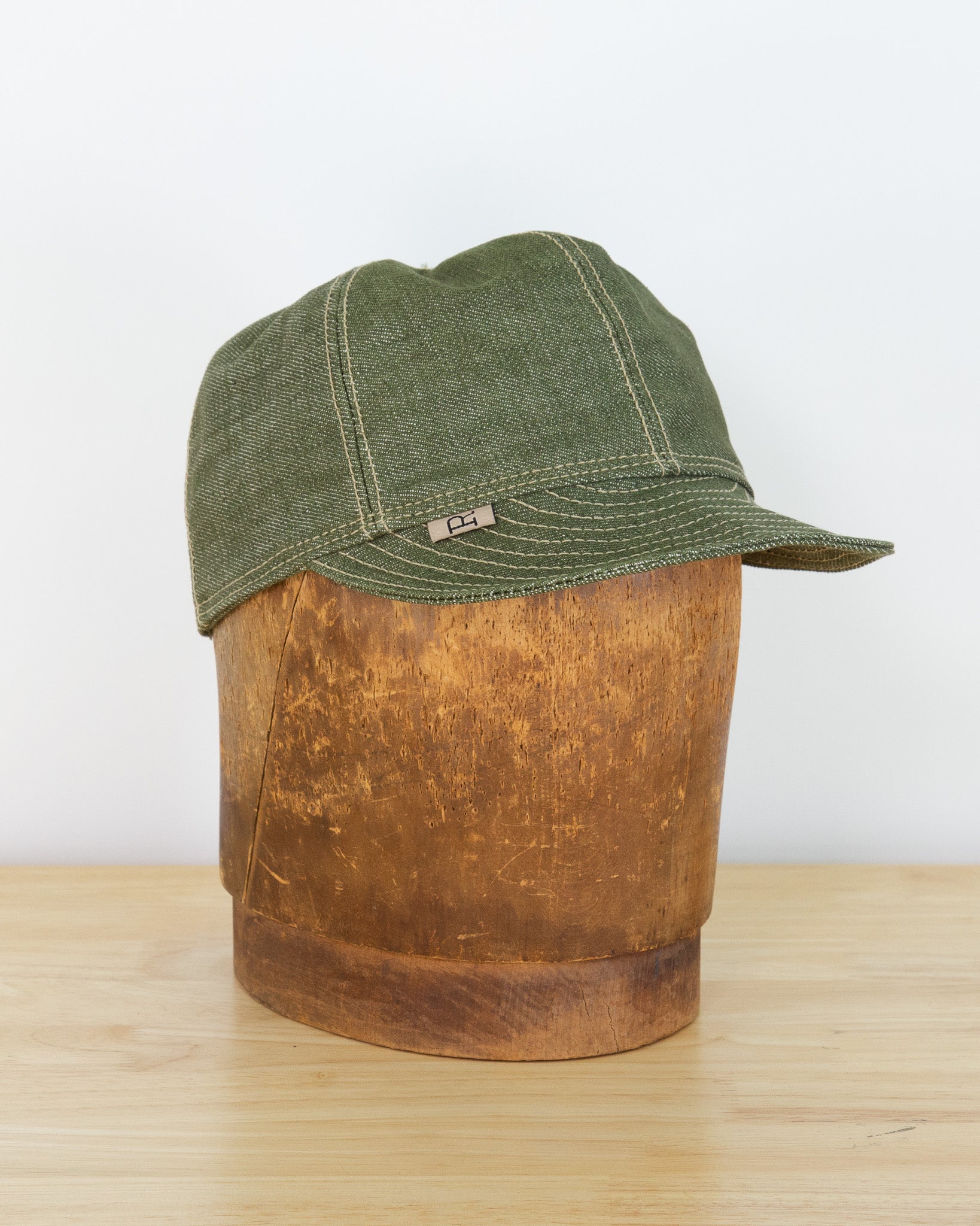 Front of X079 Pistachio Mechanic Hat
