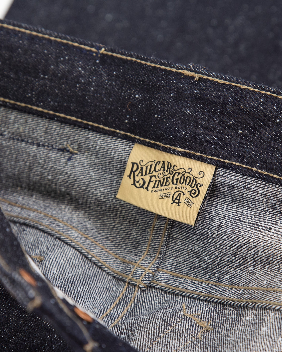 Switcher X123 Full Leg, Wide Leg Fit 15 Oz Super Nep Indigo Selvedge