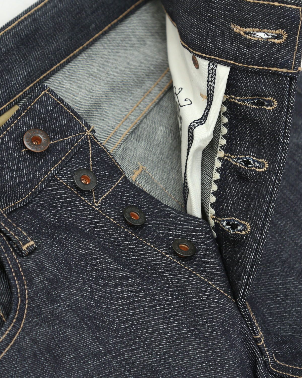 Rebels Kurabo Mills Modern Straight Leg 11.5 Oz Japanese Slub Denim