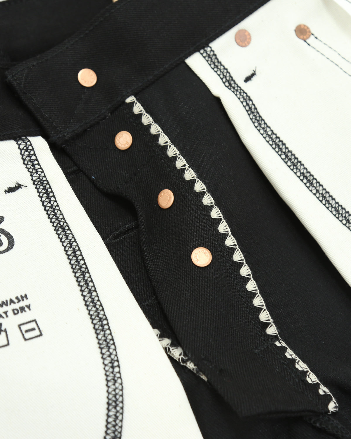 Rebels X111 Modern Straight Leg 13.5 Oz Double Black Selvedge