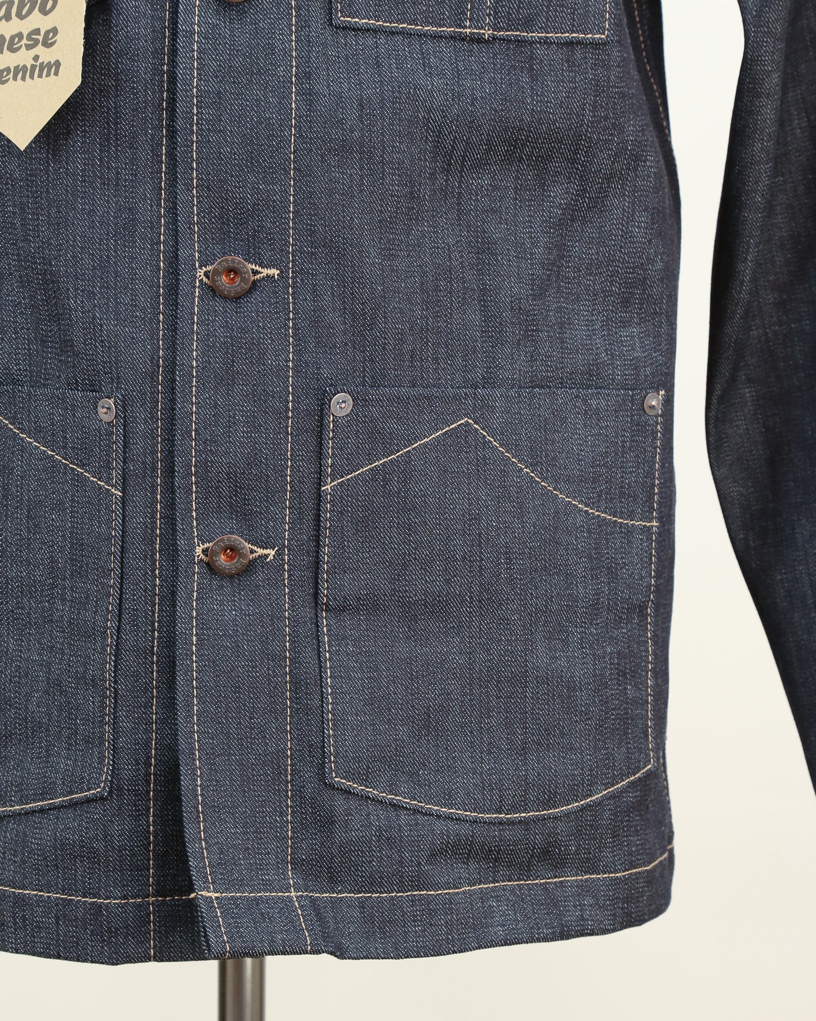 Chore Coat Kurabo 11.5 Oz Japanese Denim