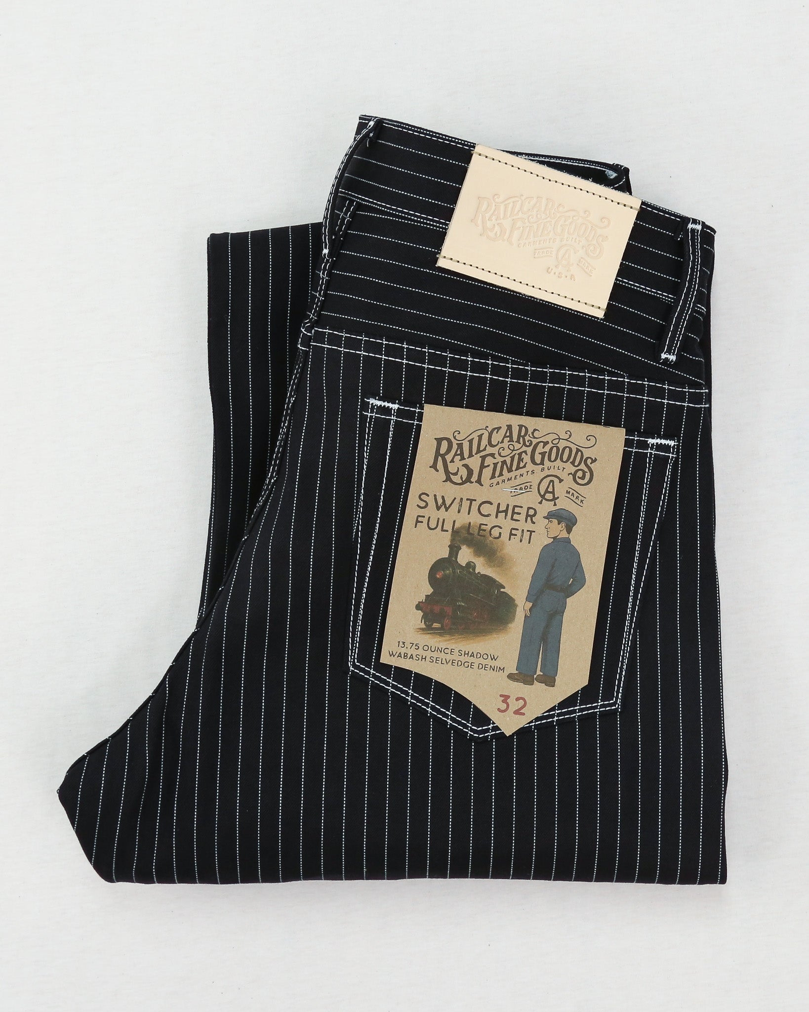 Wabash raw denim selvedge jeans