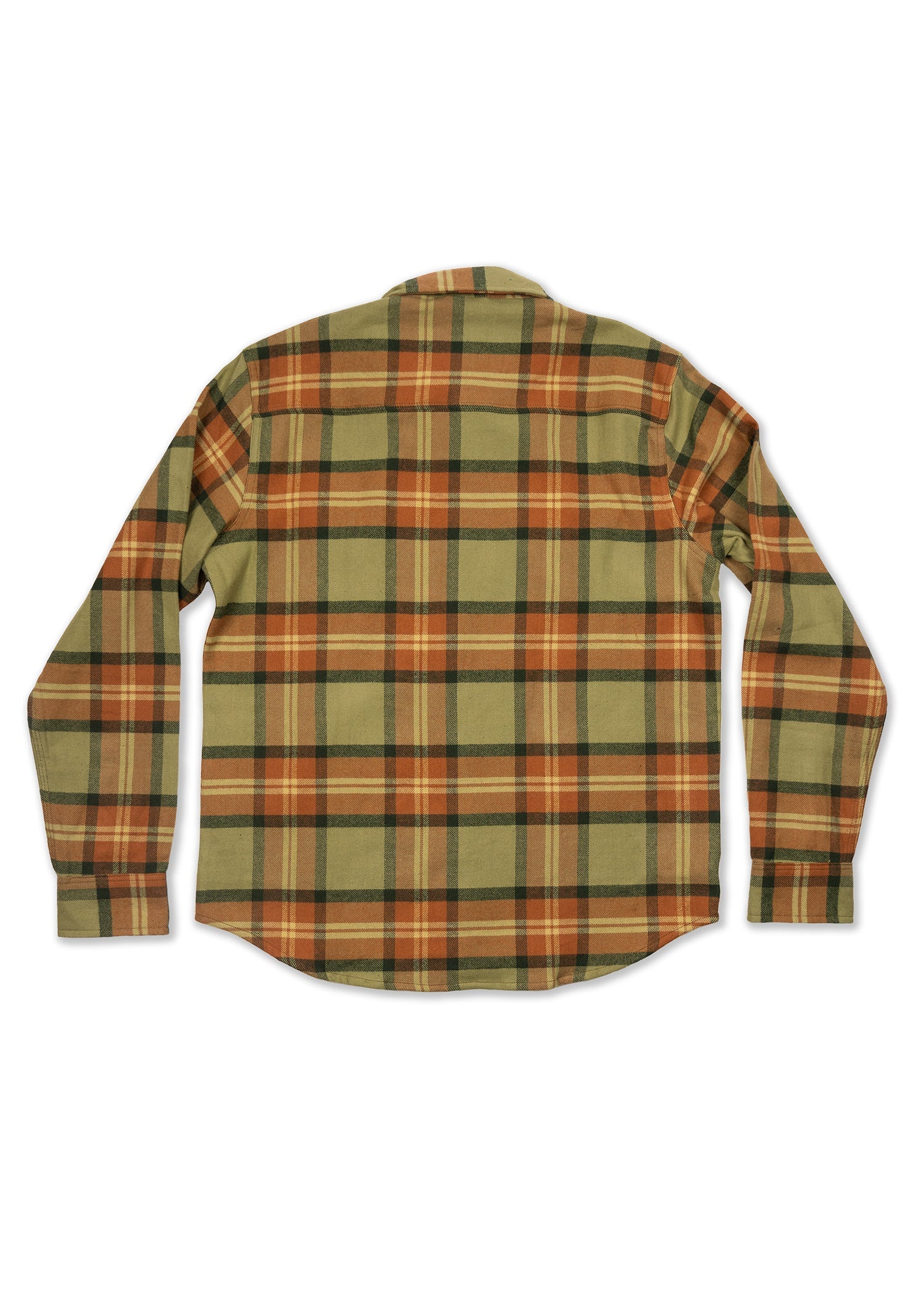 Back of Iron & Resin Men's Quidel Shirt - Green