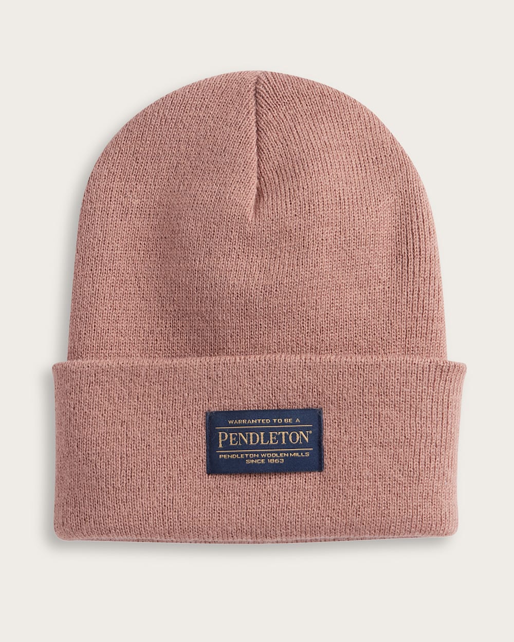 Front of Pendleton Beanie - Rose