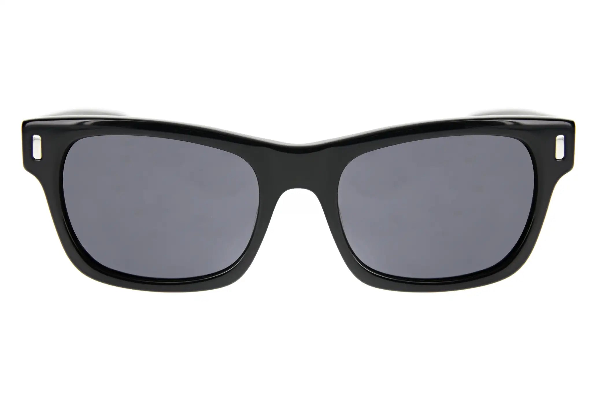 Front of Tres Noir Sixty- One (Black - Smoke Lens) Sunglasses