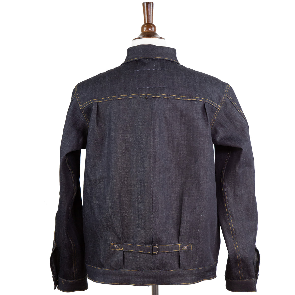Back of Type 1 X113 13.25 Oz Denim Jacket
