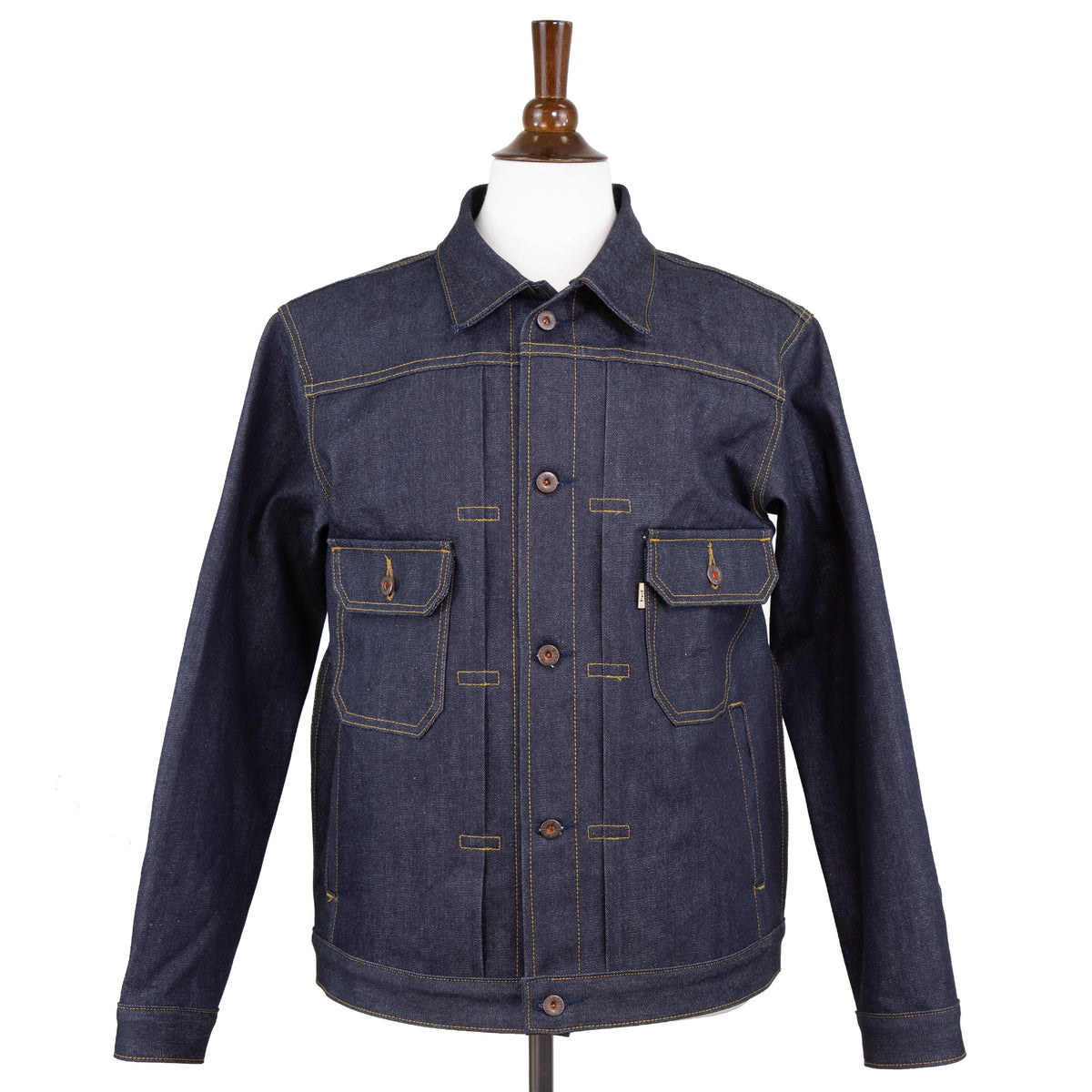 Type 2 X110 13.5 Oz Classic Indigo Selvedge Jacket – Railcar Fine