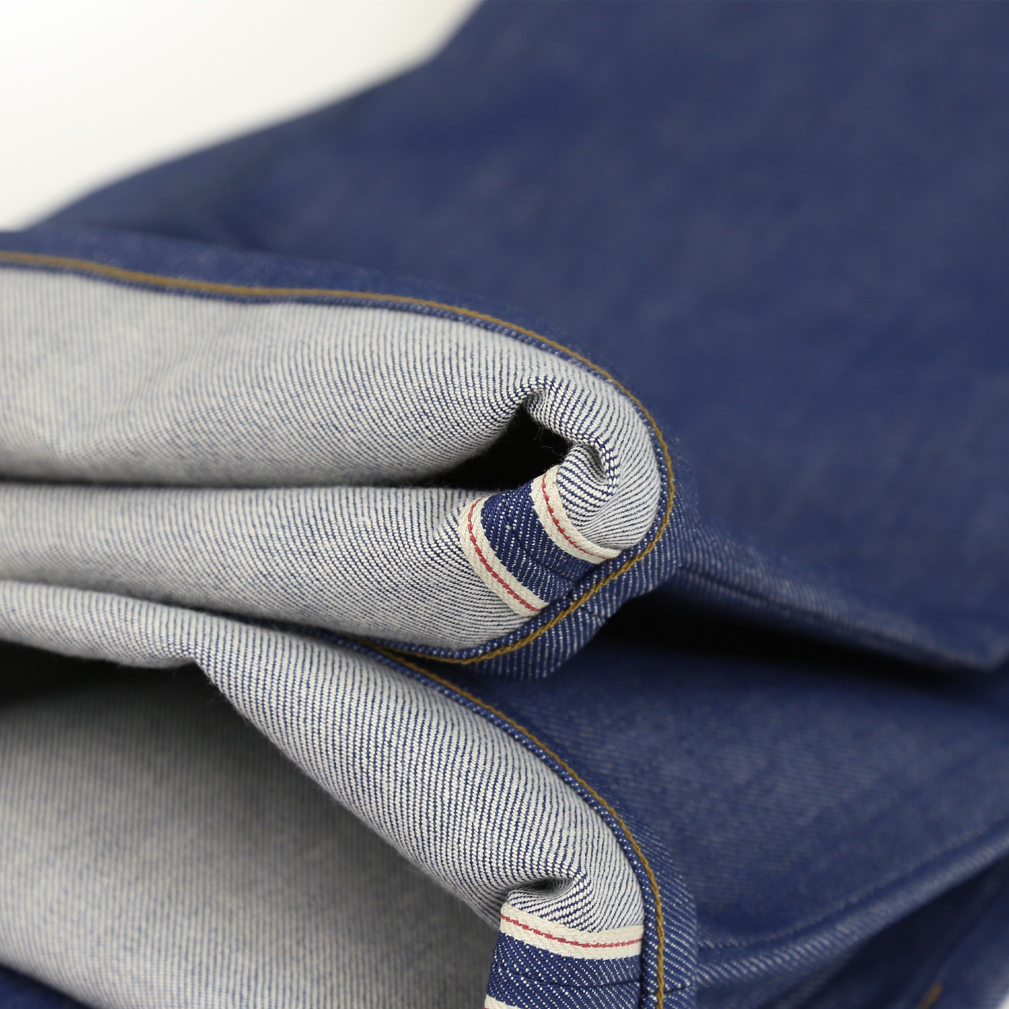 Drifter X089 Indigo Medium High Waist Straight Leg