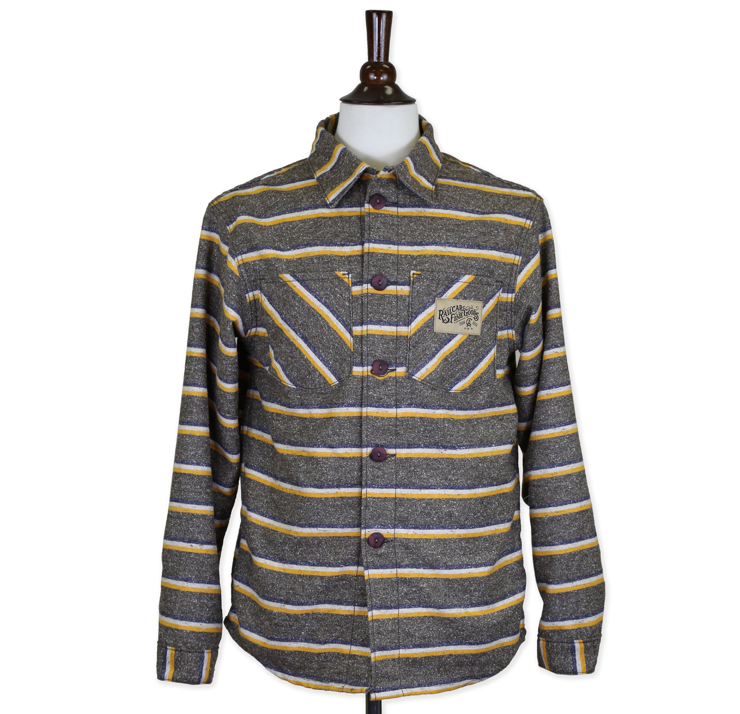 Impala Japanese Milled Stripe Cotton Flannel