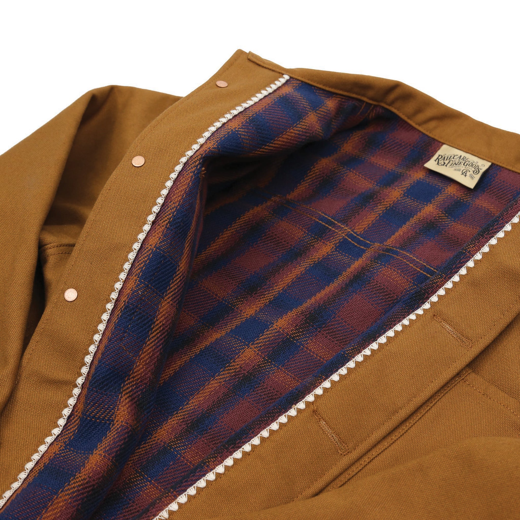 Chore Coat 12oz Duck Baja Maroon Blanket Lined