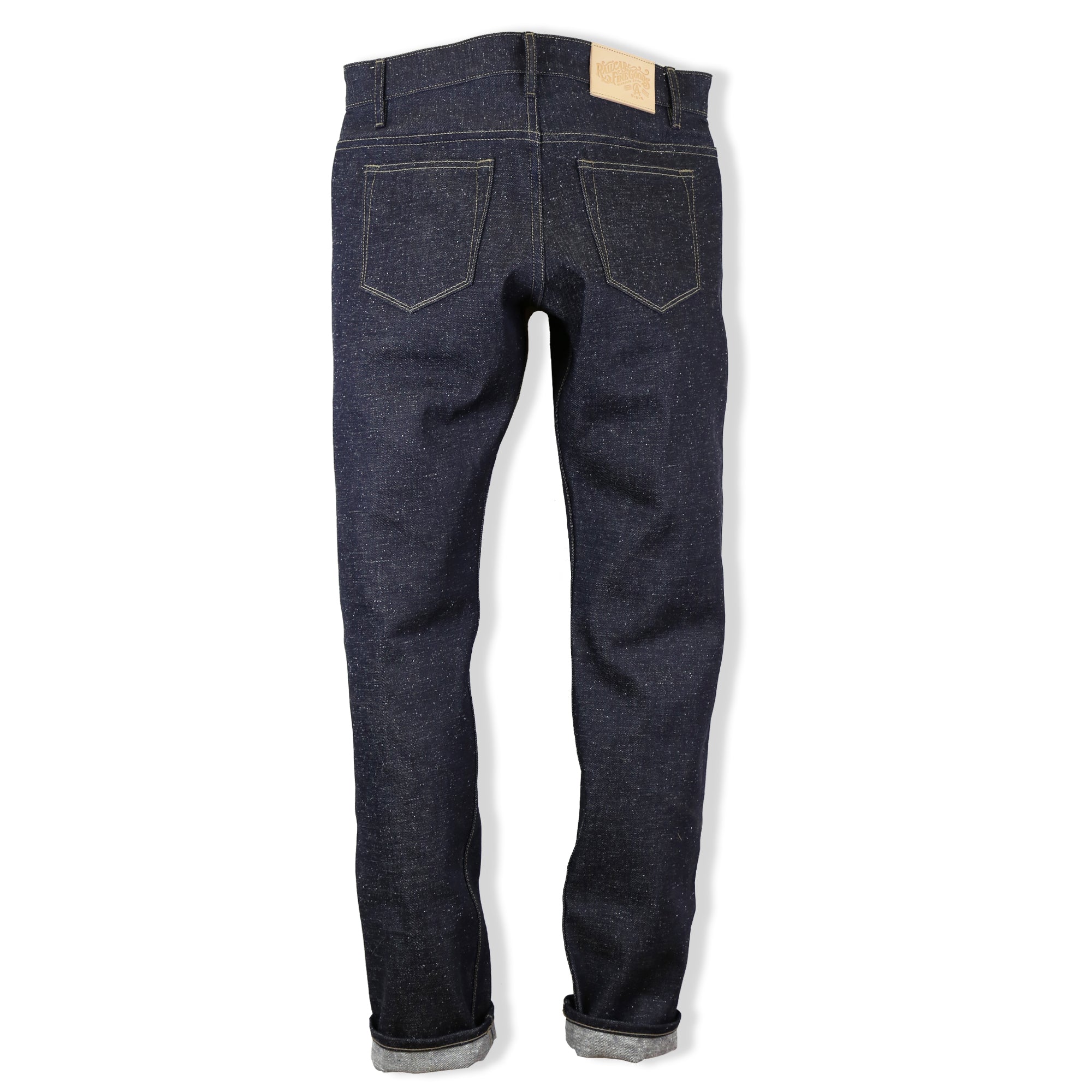 Spikes Taper Leg Japanese Nep Denim