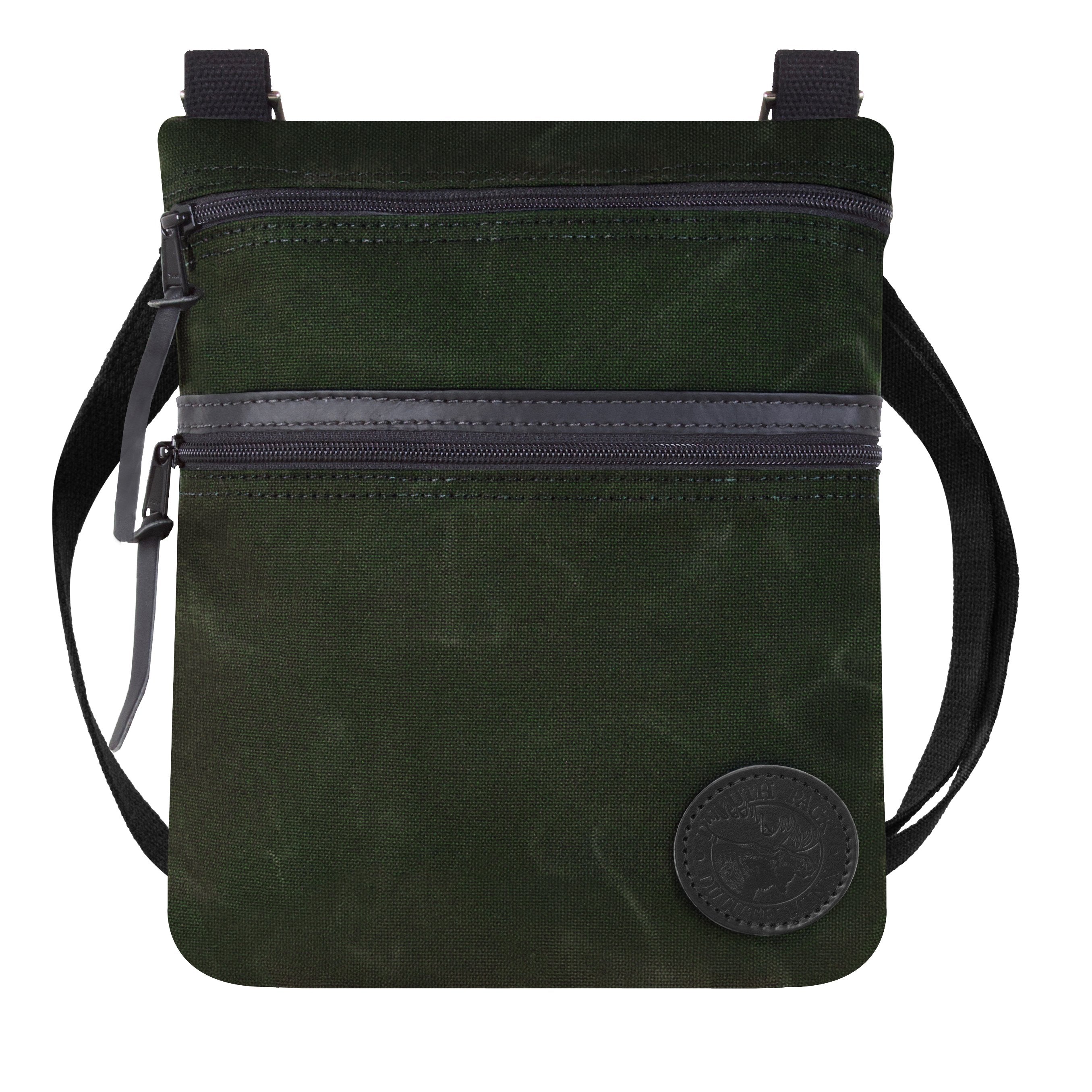 DULUTH PACK WAXED TRAVERSE CROSS BODY BAG
