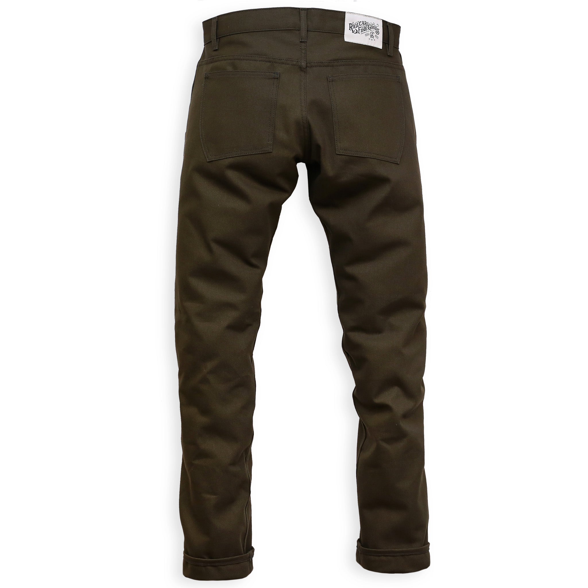 Station Trouser Seaweed Double Panel