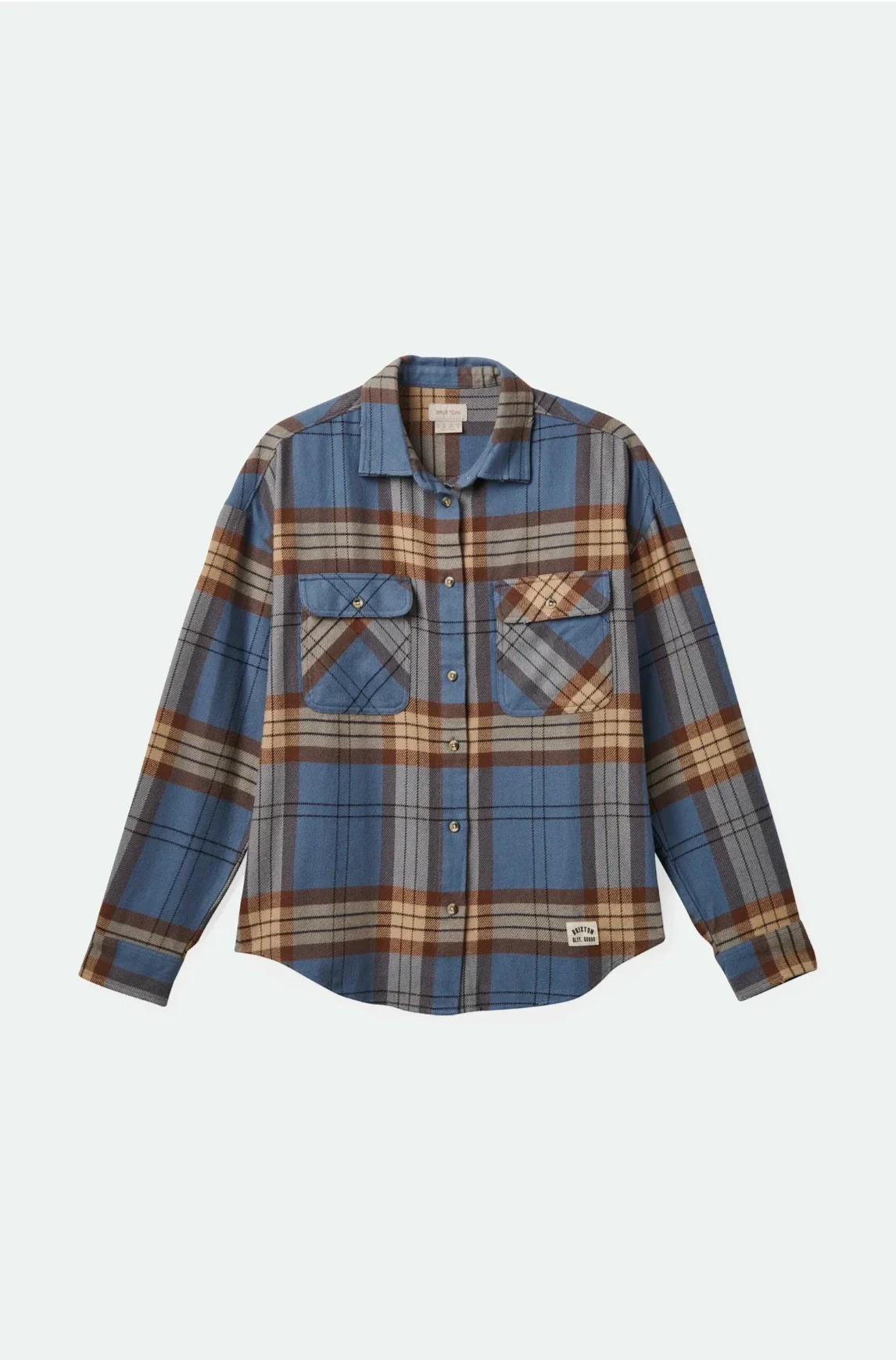 Bowery Classic Flannel Flint Blue Pinecone