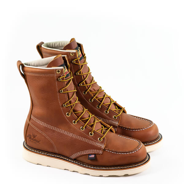 American Heritage – 8″ Tobacco Moc Toe – MAXWear Wedge™