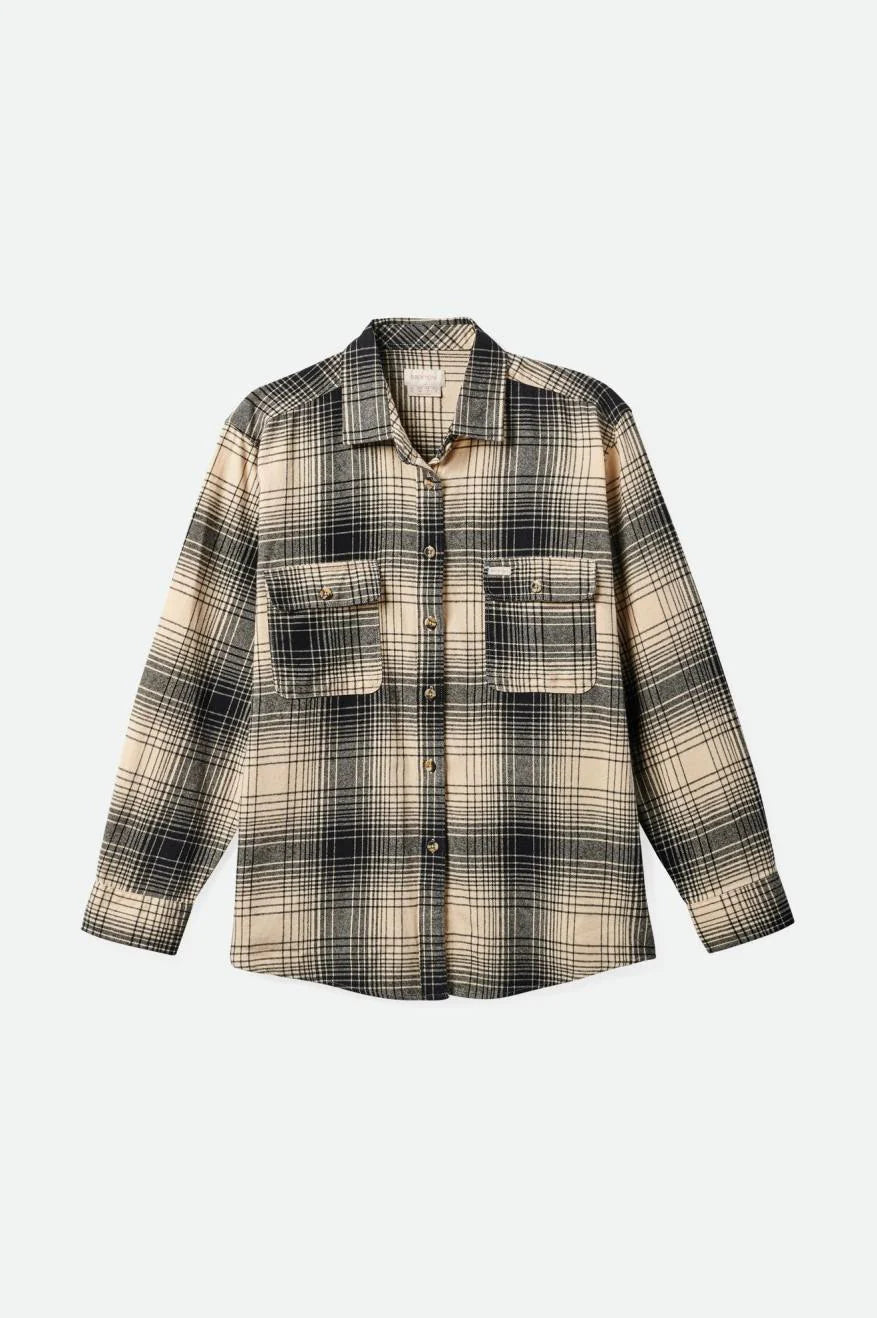 Bowery BF Flannel Biscotti Black