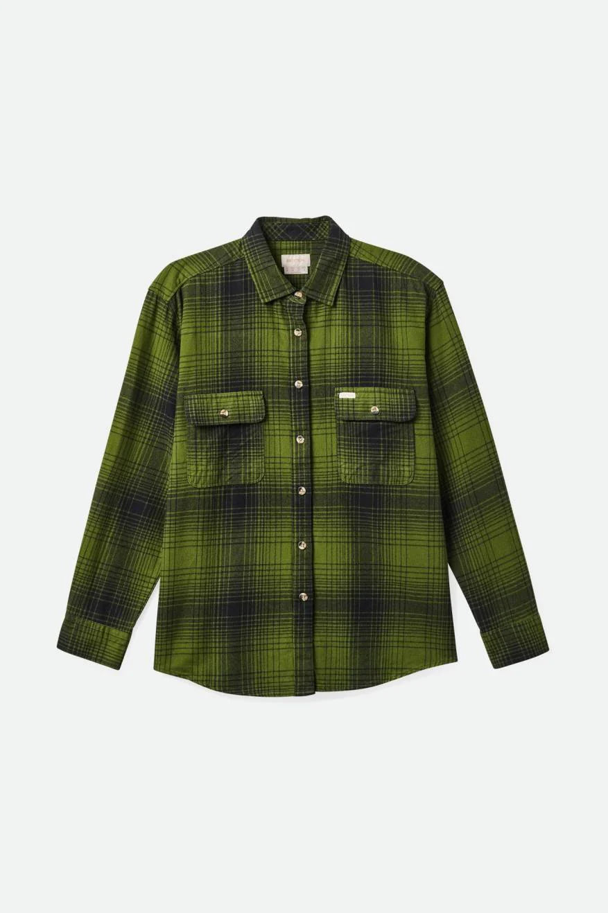 Bowery BF Flannel Chive Black