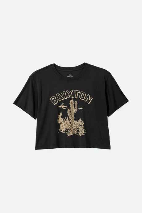 Cactus S S Boxy Tee Washed