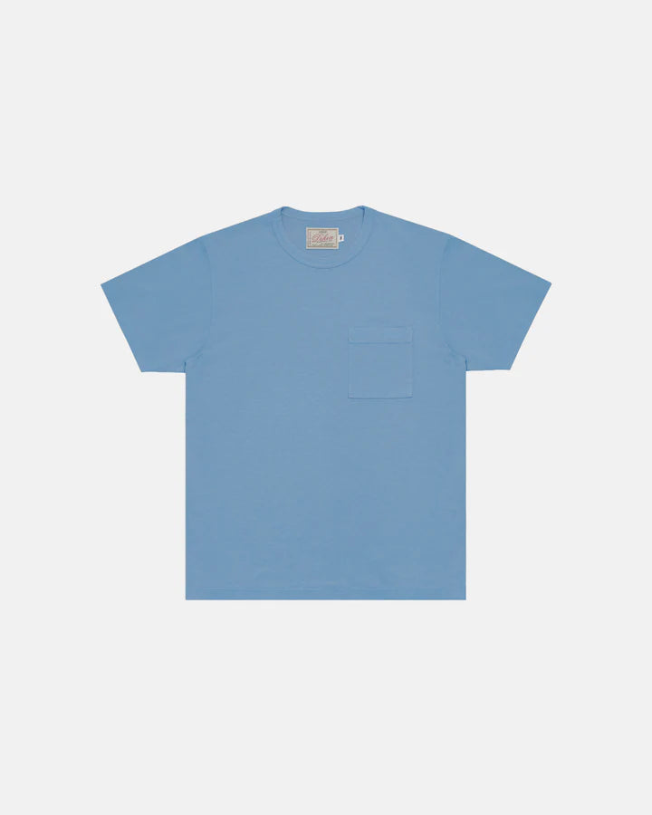 Heavy Duty Pocket Tee Bluebird