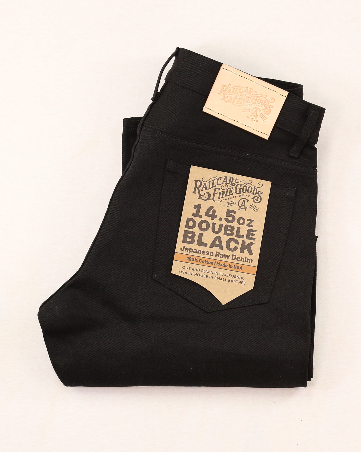 Black denim