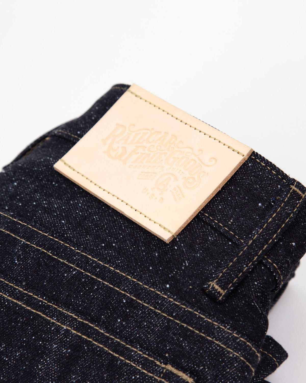 Switcher X123 Full Leg, Wide Leg Fit 15 Oz Super Nep Indigo Selvedge