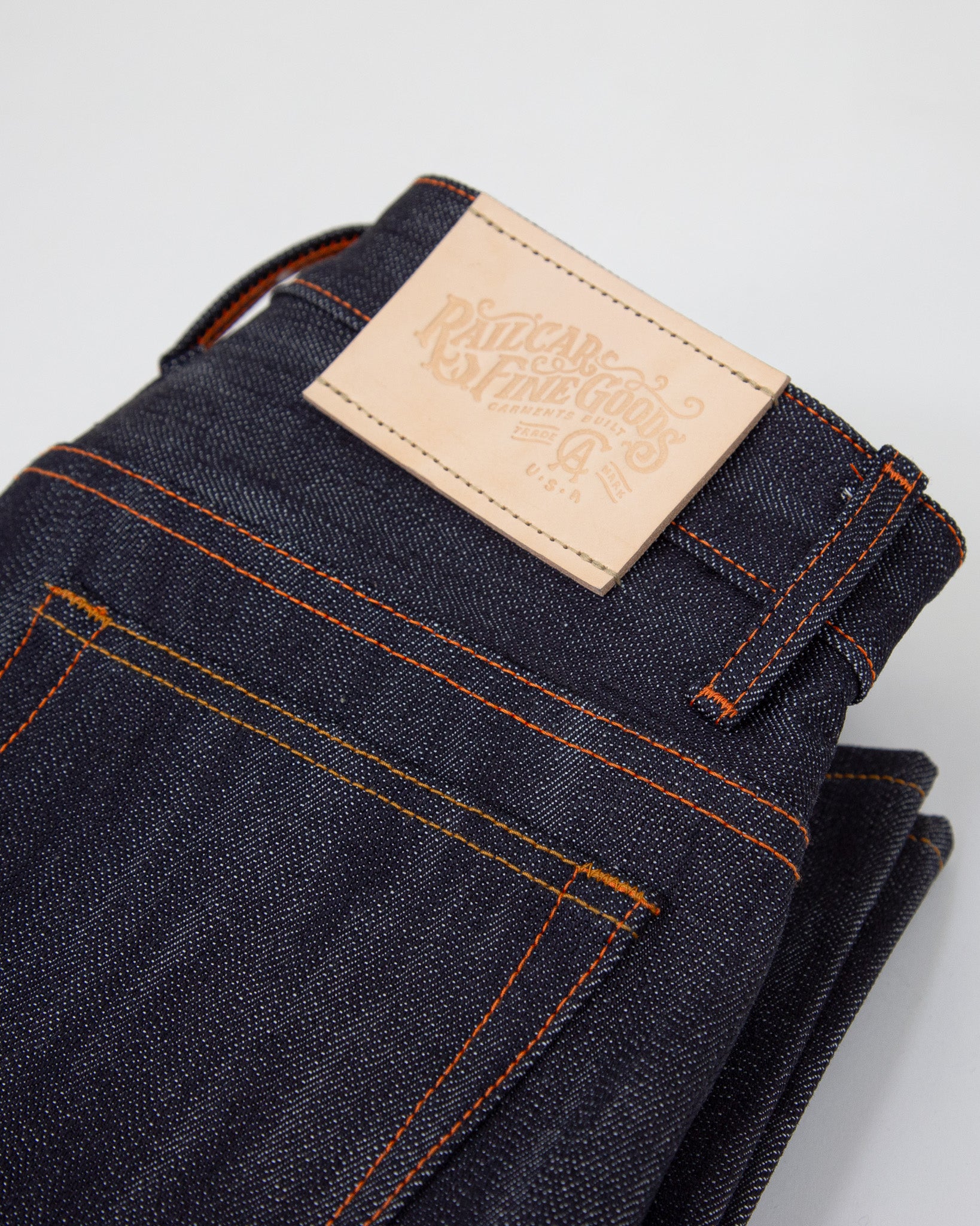 Spikes X124 Taper Leg 16 Oz Slub Indigo Selvedge