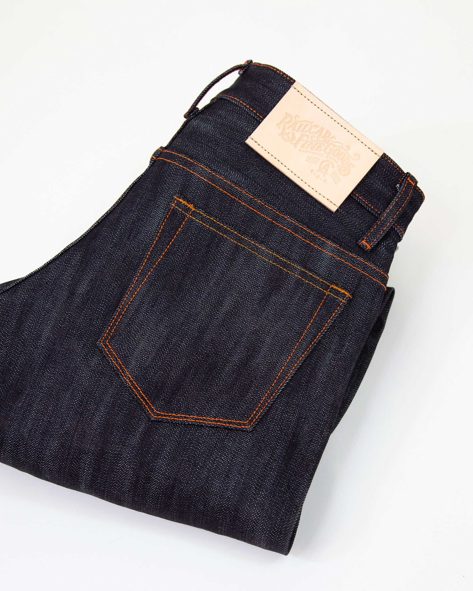 Spikes X124 Taper Leg 16 Oz Slub Indigo Selvedge
