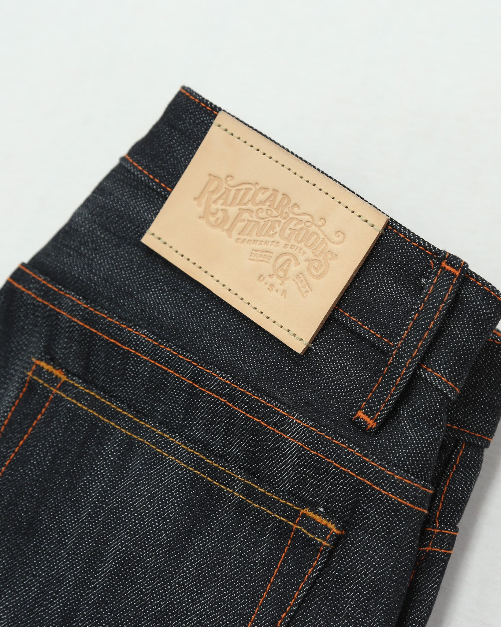 Rebels X124 Modern Straight Leg 16 Oz Slub Indigo Selvedge