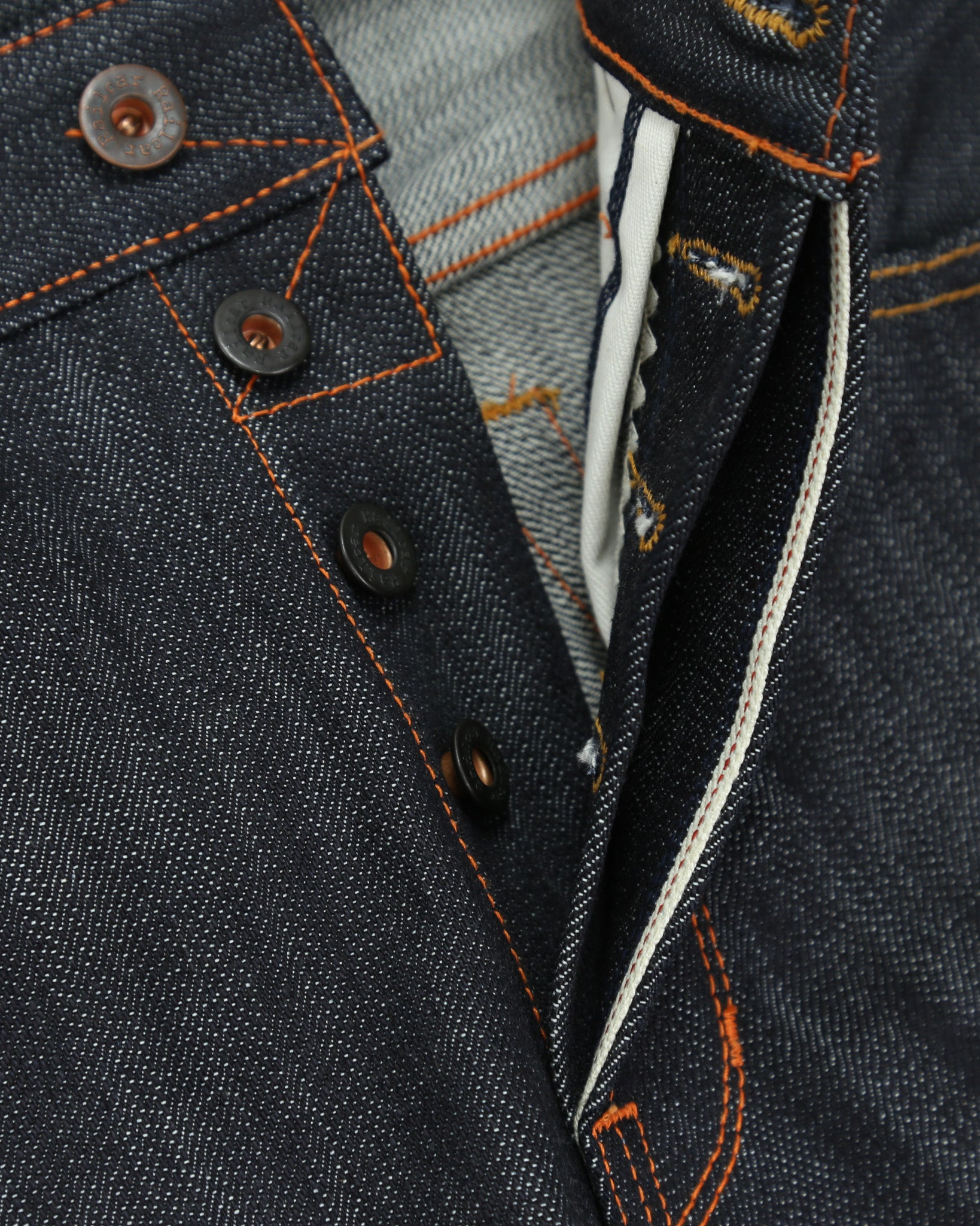 Rebels X124 Modern Straight Leg 16 Oz Slub Indigo Selvedge