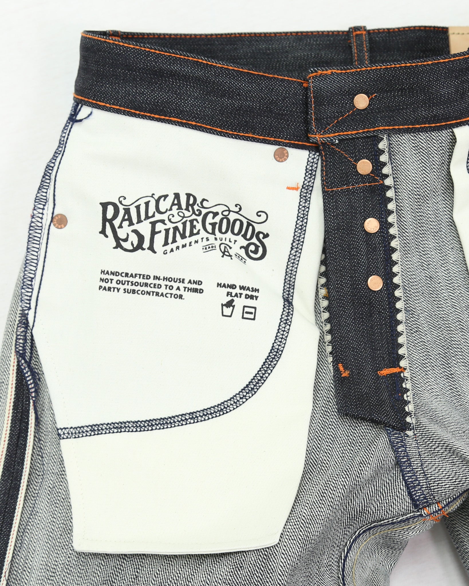 Rebels X124 Modern Straight Leg 16 Oz Slub Indigo Selvedge