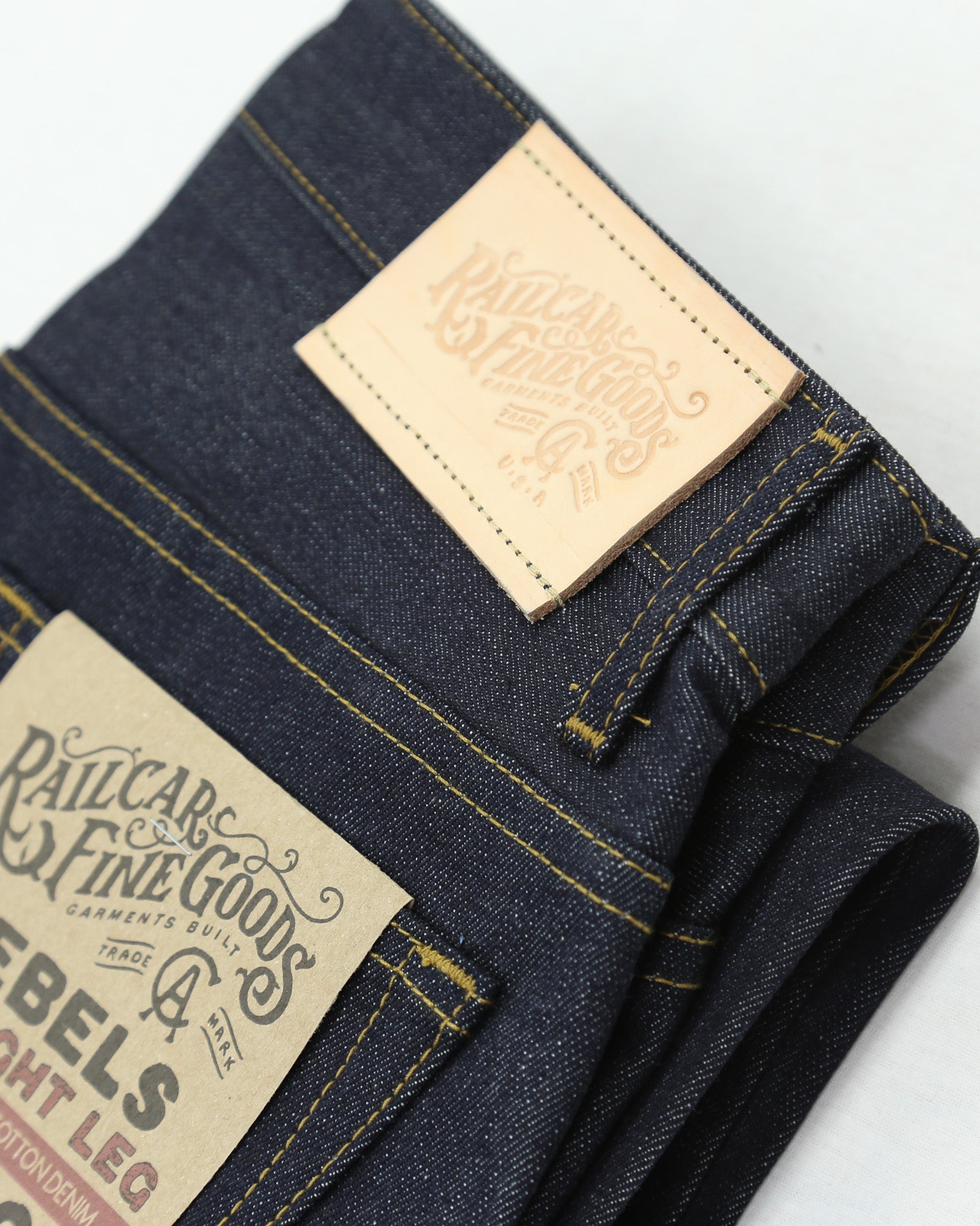 Rebels X110 Modern Straight Leg 13.5 Oz Classic Indigo Selvedge
