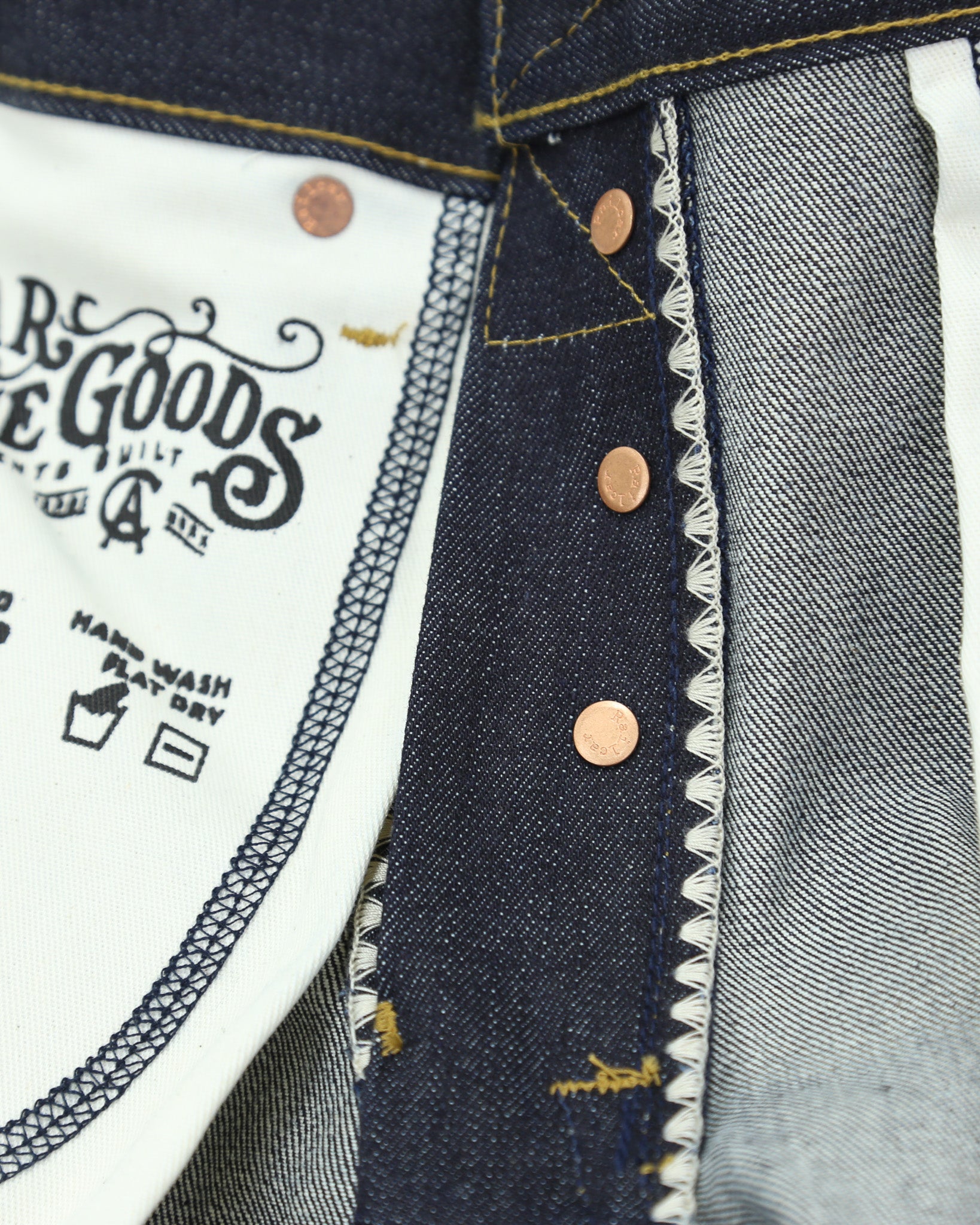 Rebels X110 Modern Straight Leg 13.5 Oz Classic Indigo Selvedge