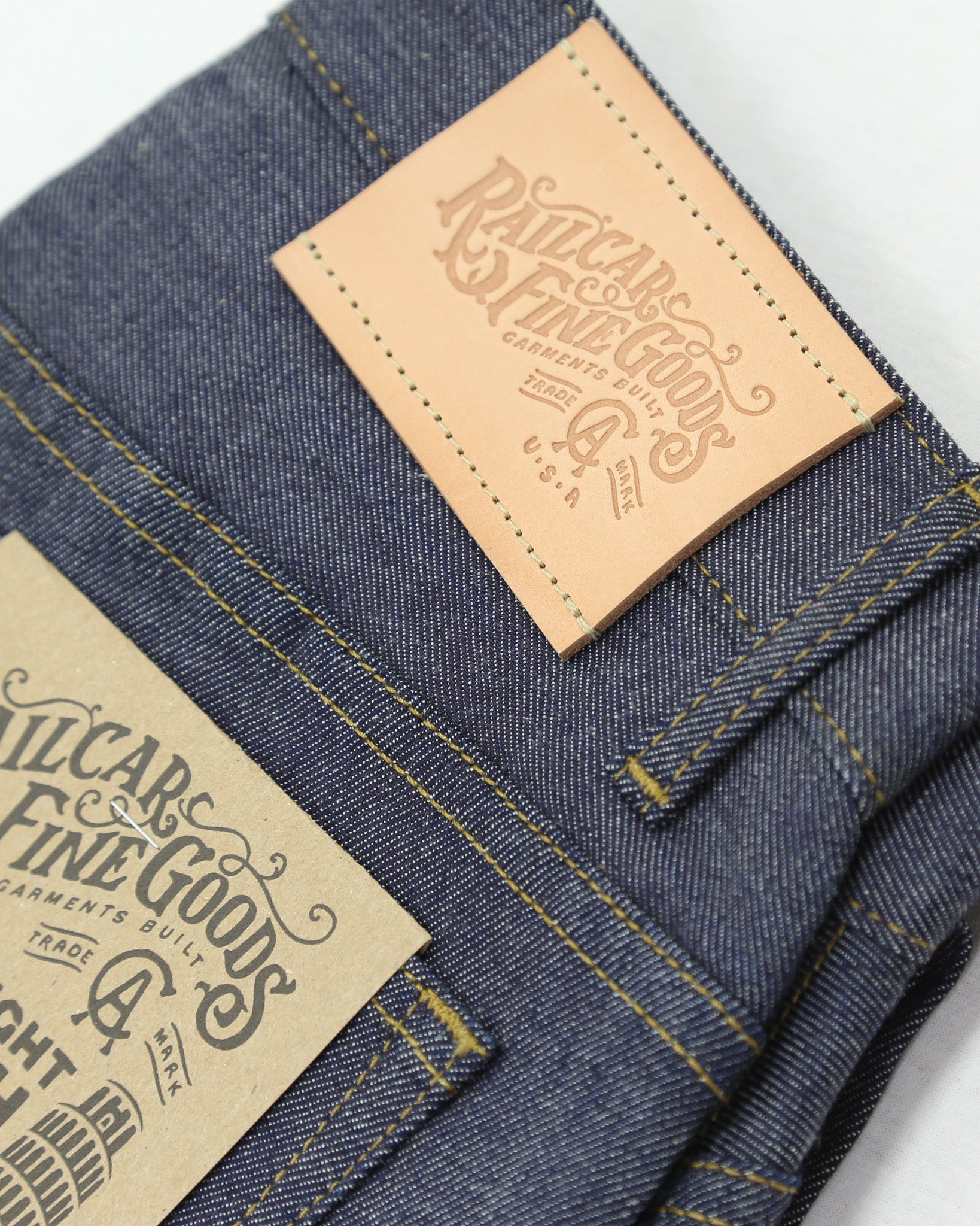 Rebels X103 Modern Straight Leg Candiani Indigo