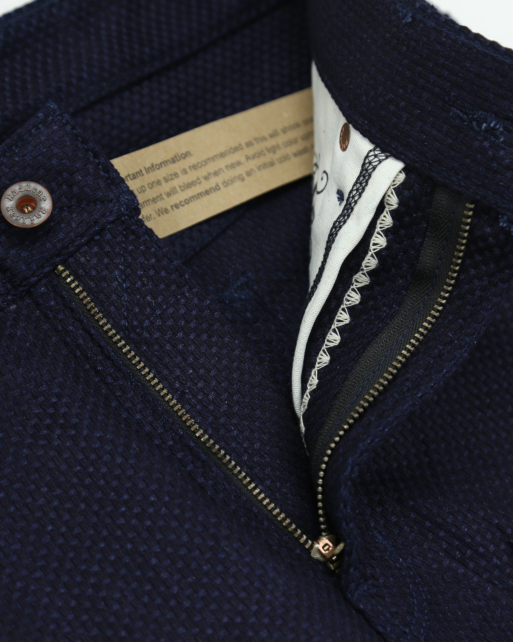 Rebels Sashiko Modern Straight Leg 12 Oz Indigo