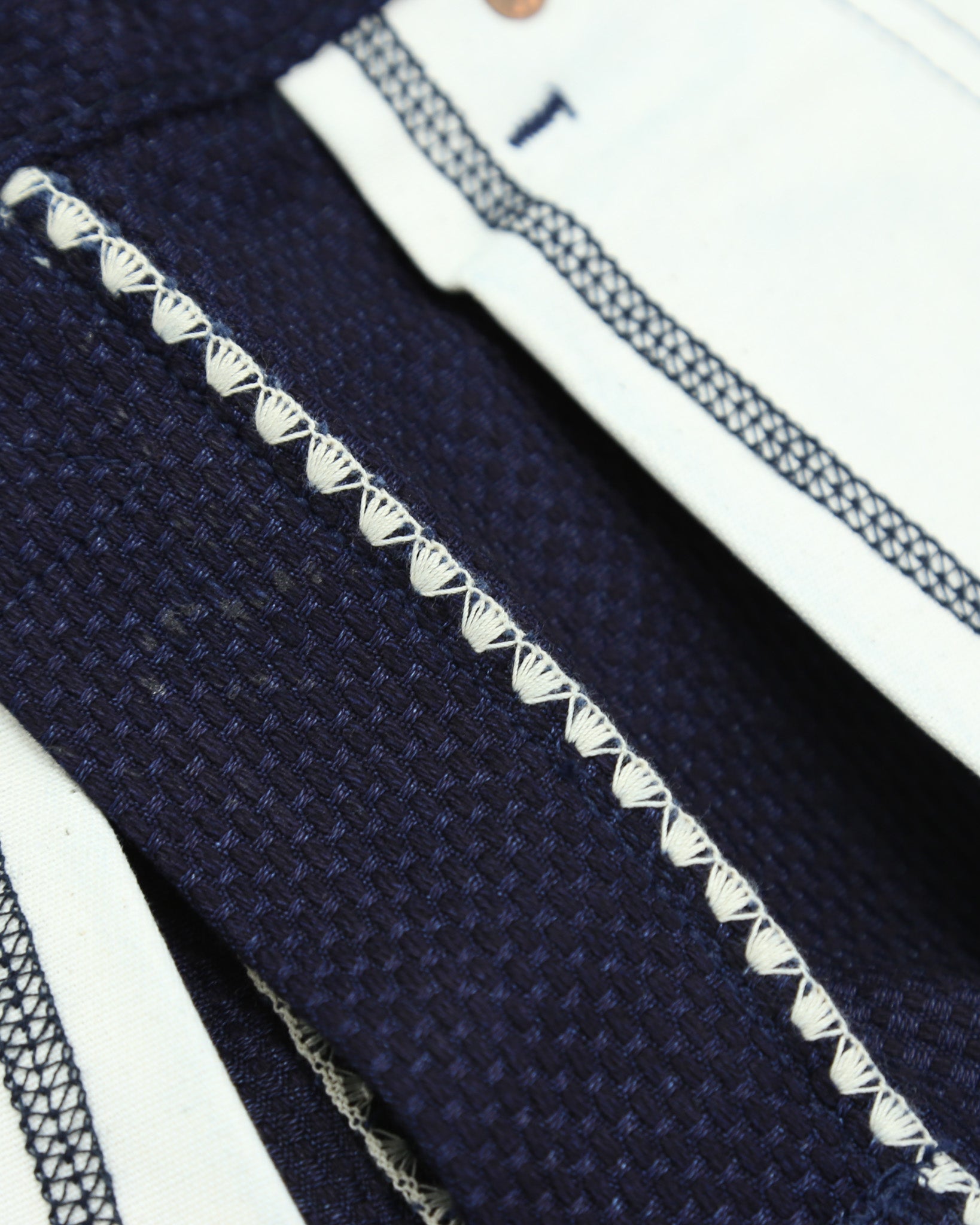 Rebels Sashiko Modern Straight Leg 12 Oz Indigo