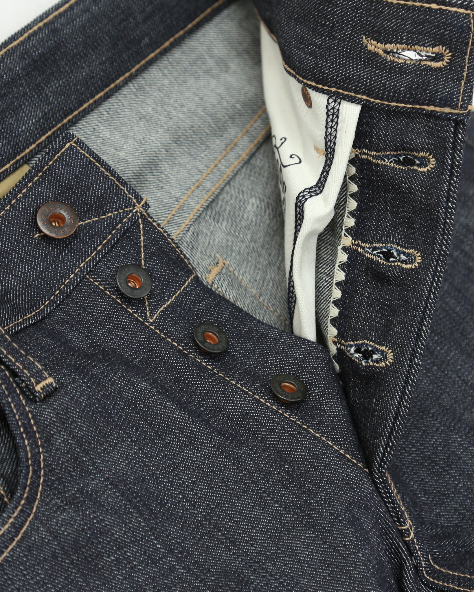 Rebels Kurabo Mills Modern Straight Leg 11.5 Oz Japanese Slub Denim