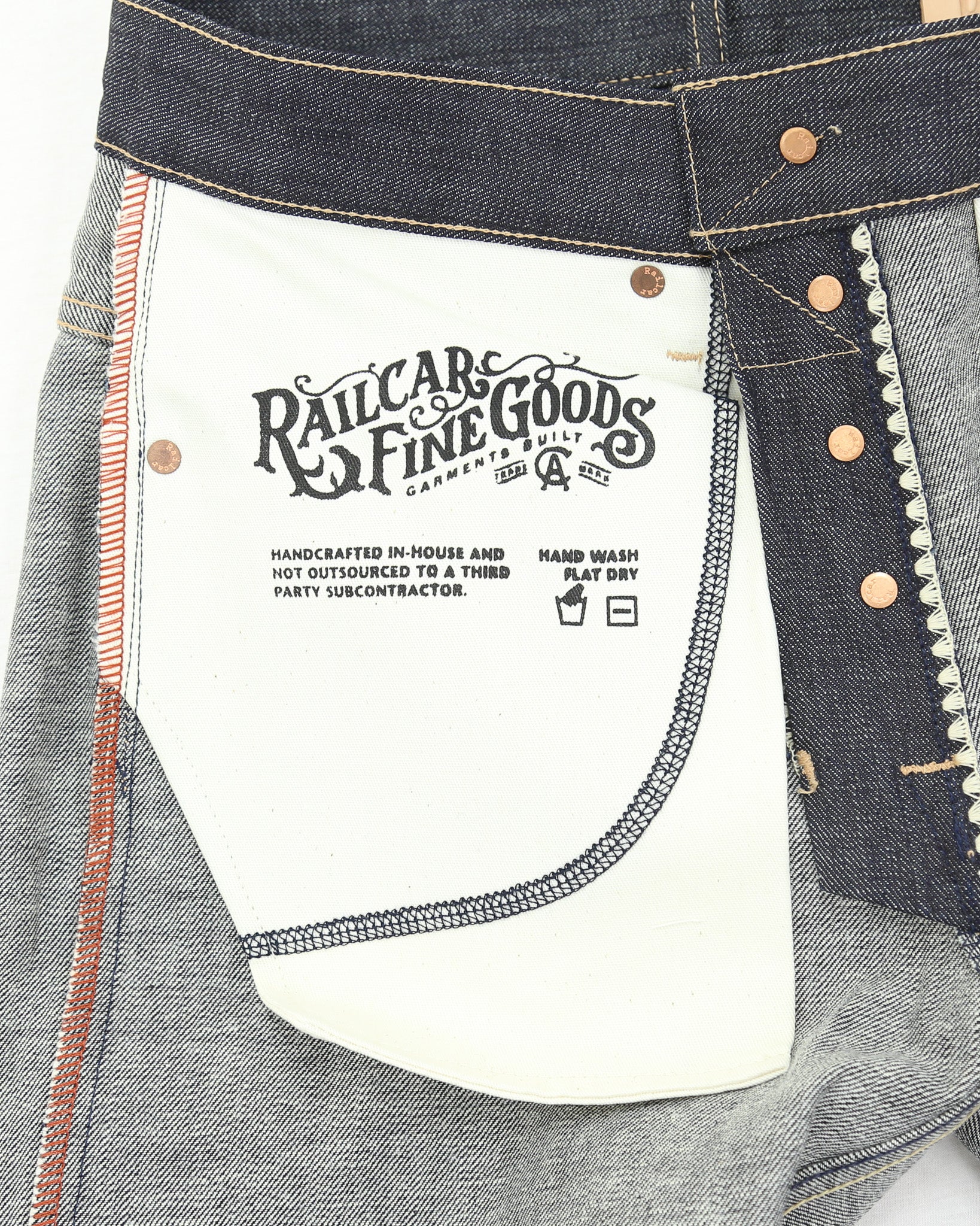 Rebels Kurabo Mills Modern Straight Leg 11.5 Oz Japanese Slub Denim