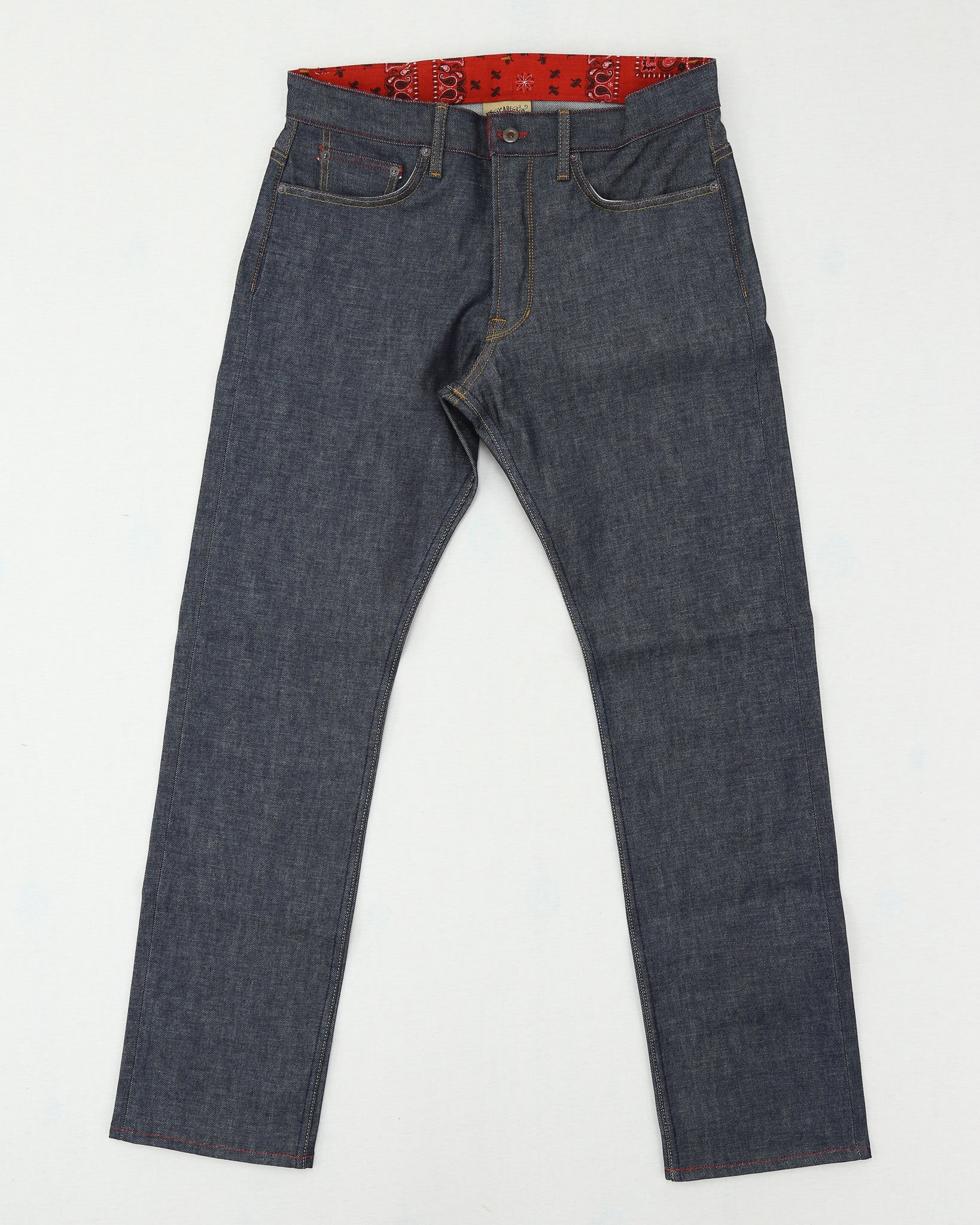Railcar X Rad Bill Allen Collaboration #2 12 Ounce Indigo Recycled Fibers Selvedge