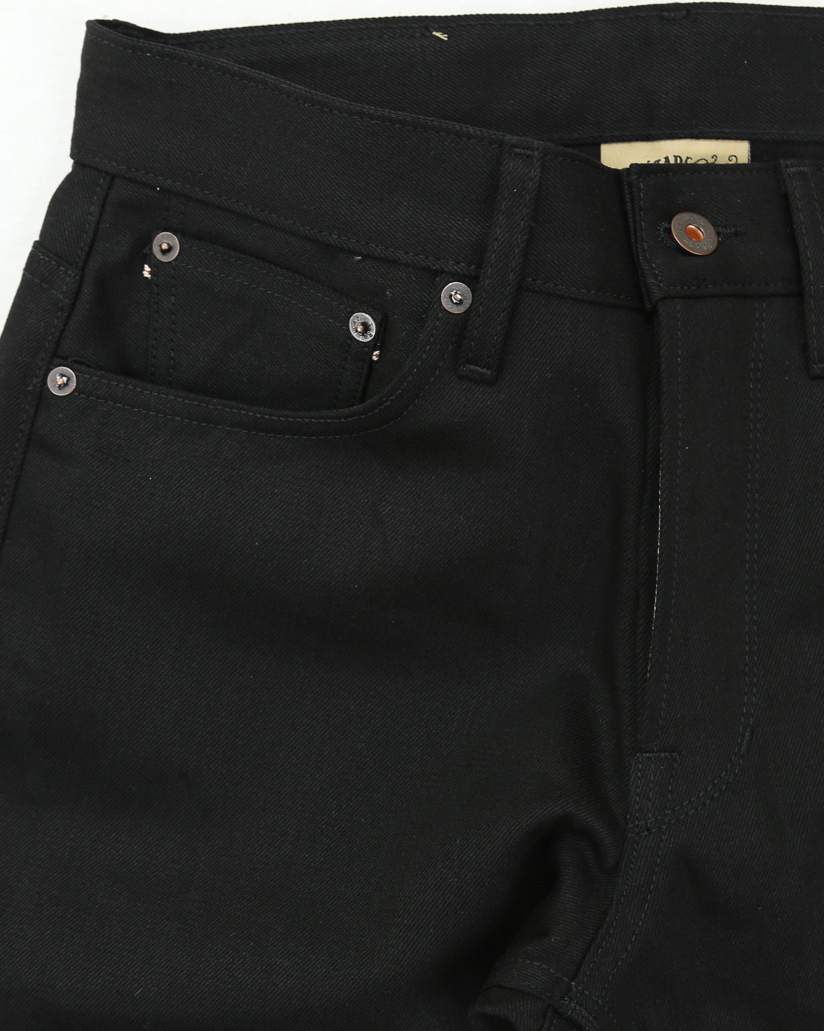 Rebels X111 Modern Straight Leg 13.5 Oz Double Black Selvedge