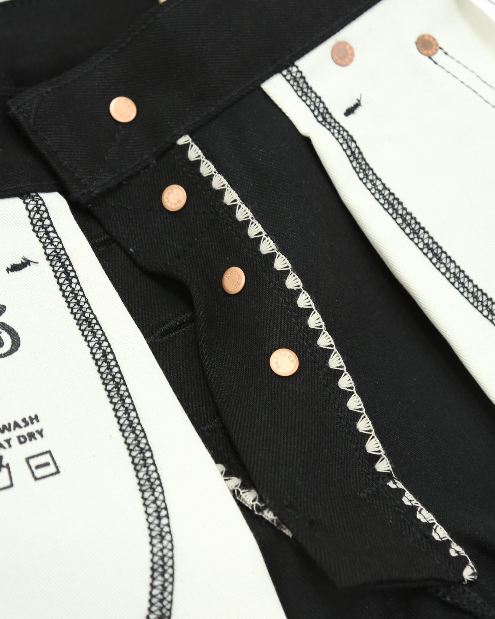 Rebels X111 Modern Straight Leg 13.5 Oz Double Black Selvedge