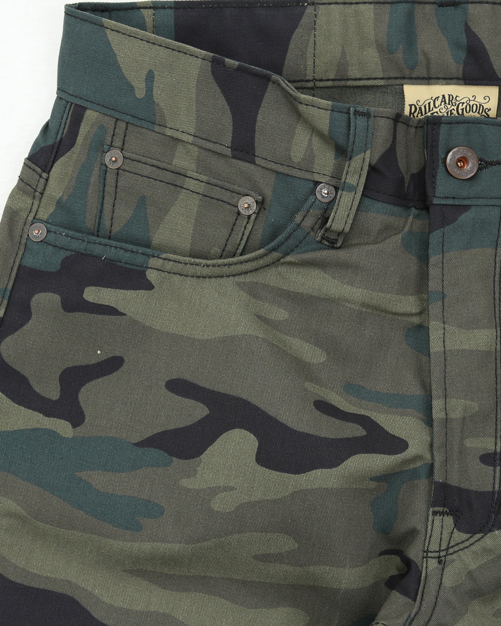 Rebels Men's Army Camo Twill