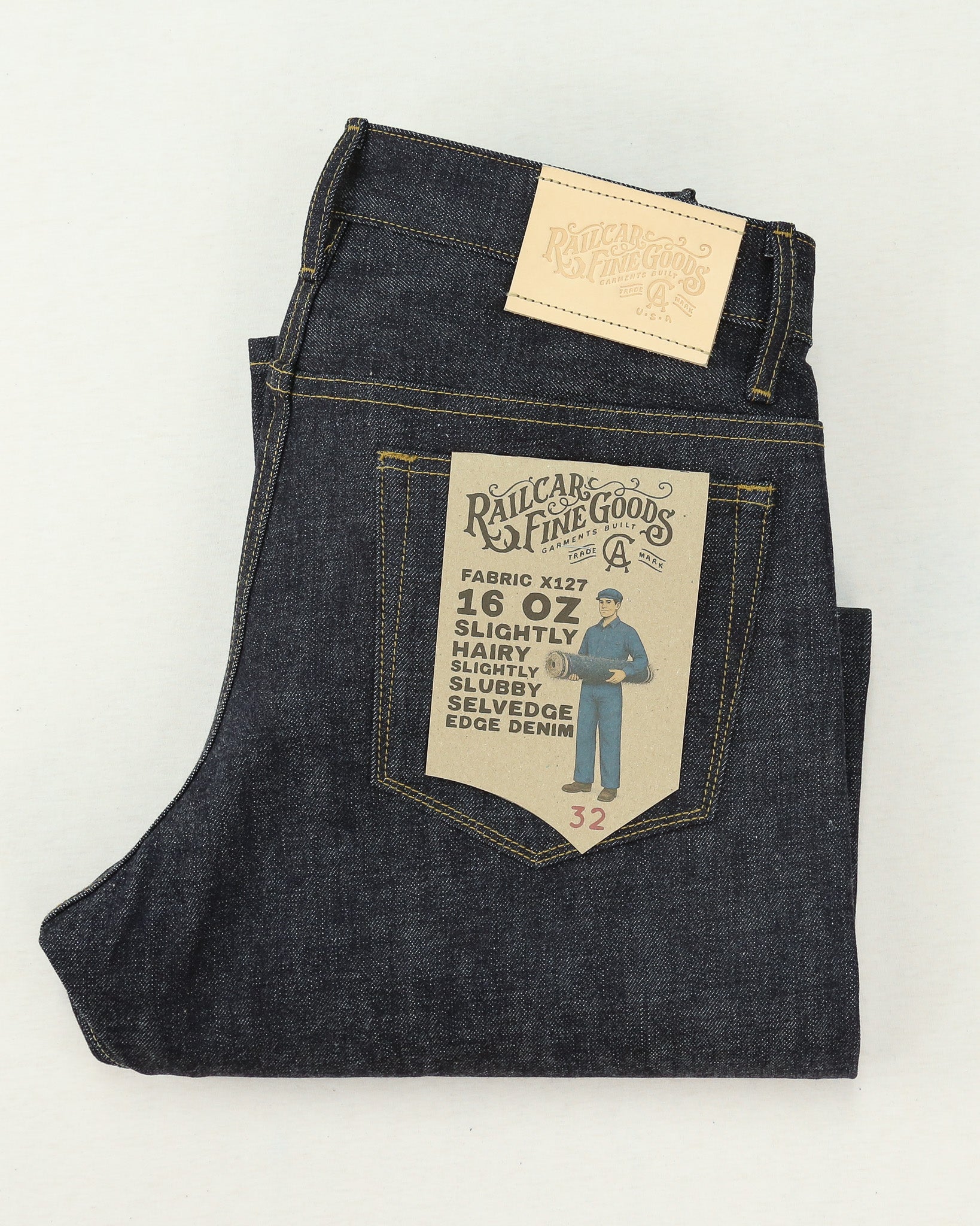 Switcher selvedge raw denim