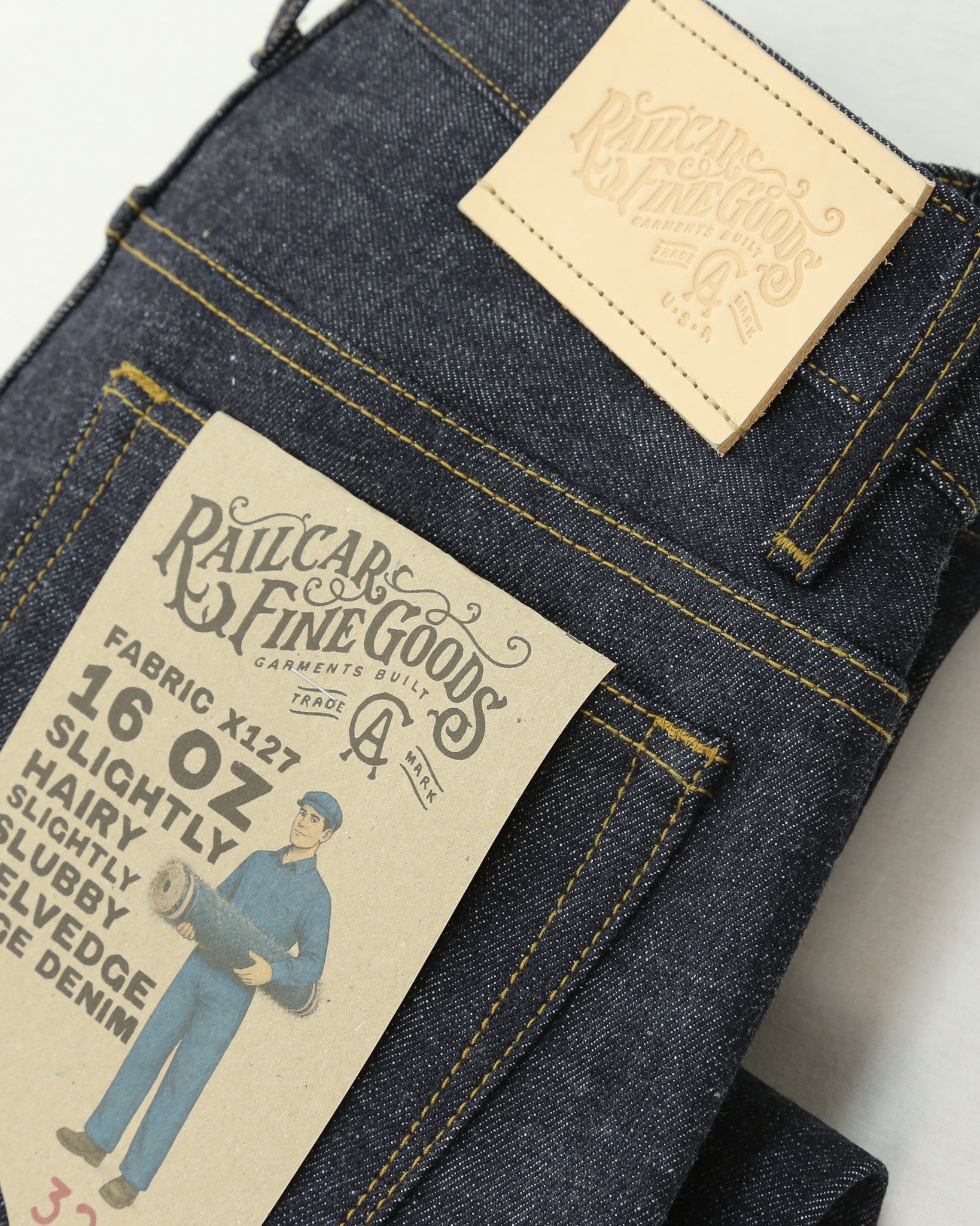Switcher selvedge raw denim