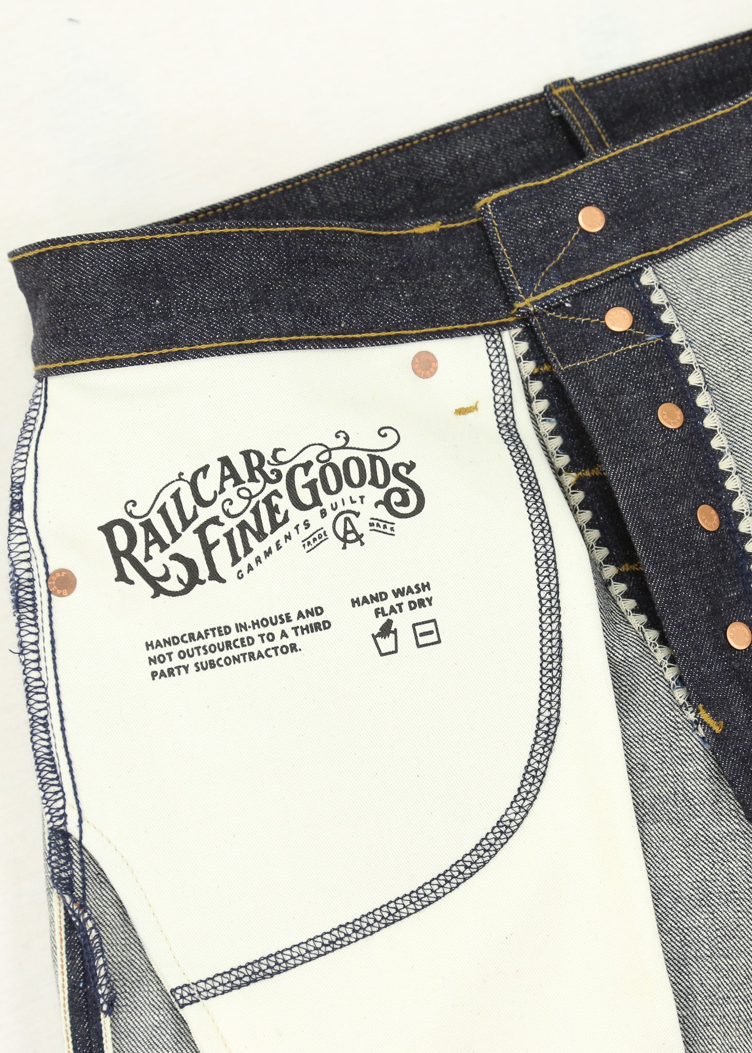 Switcher selvedge raw denim