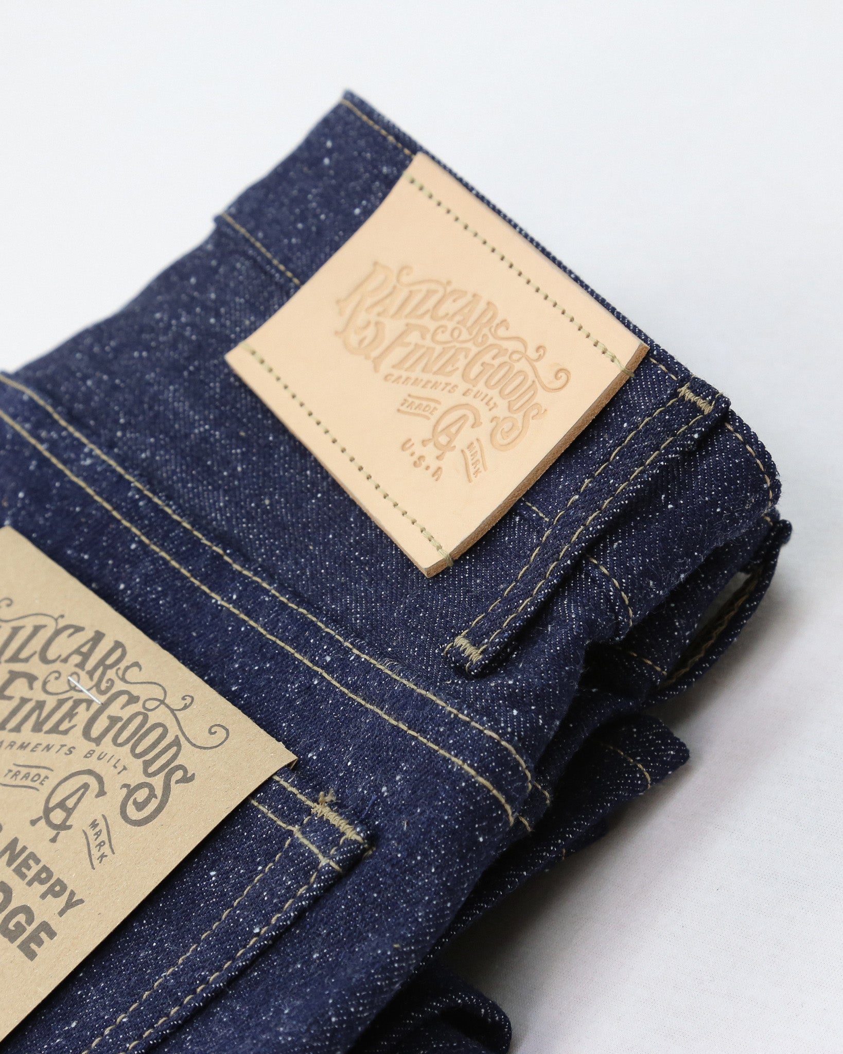 Spikes X125 Taper Leg 15 Oz Super Nep Classic Indigo Selvedge